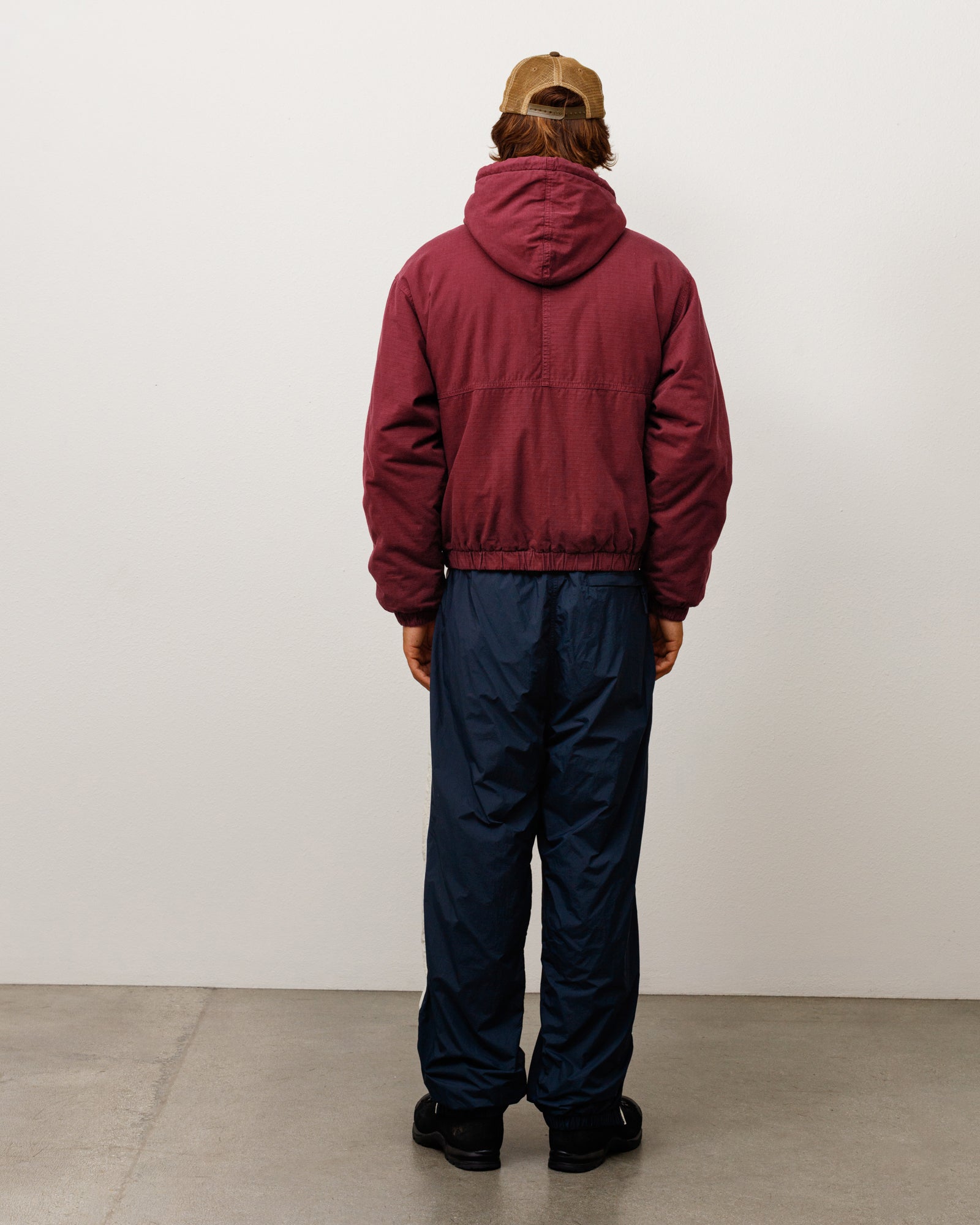 Ripstop Work Jacket - Burgundy | Outerwear | Stüssy Japan