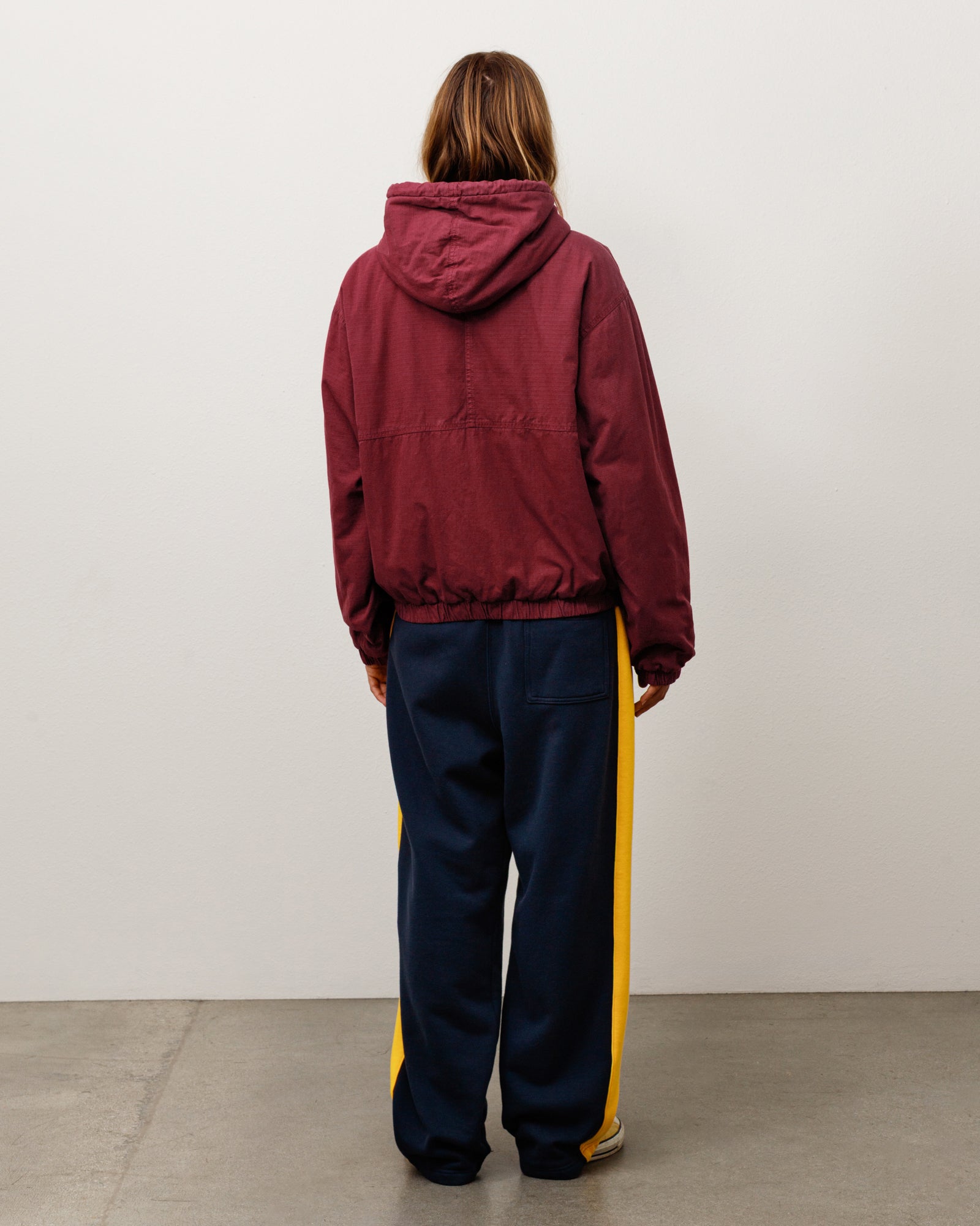 Ripstop Work Jacket - Burgundy | Outerwear | Stüssy Japan