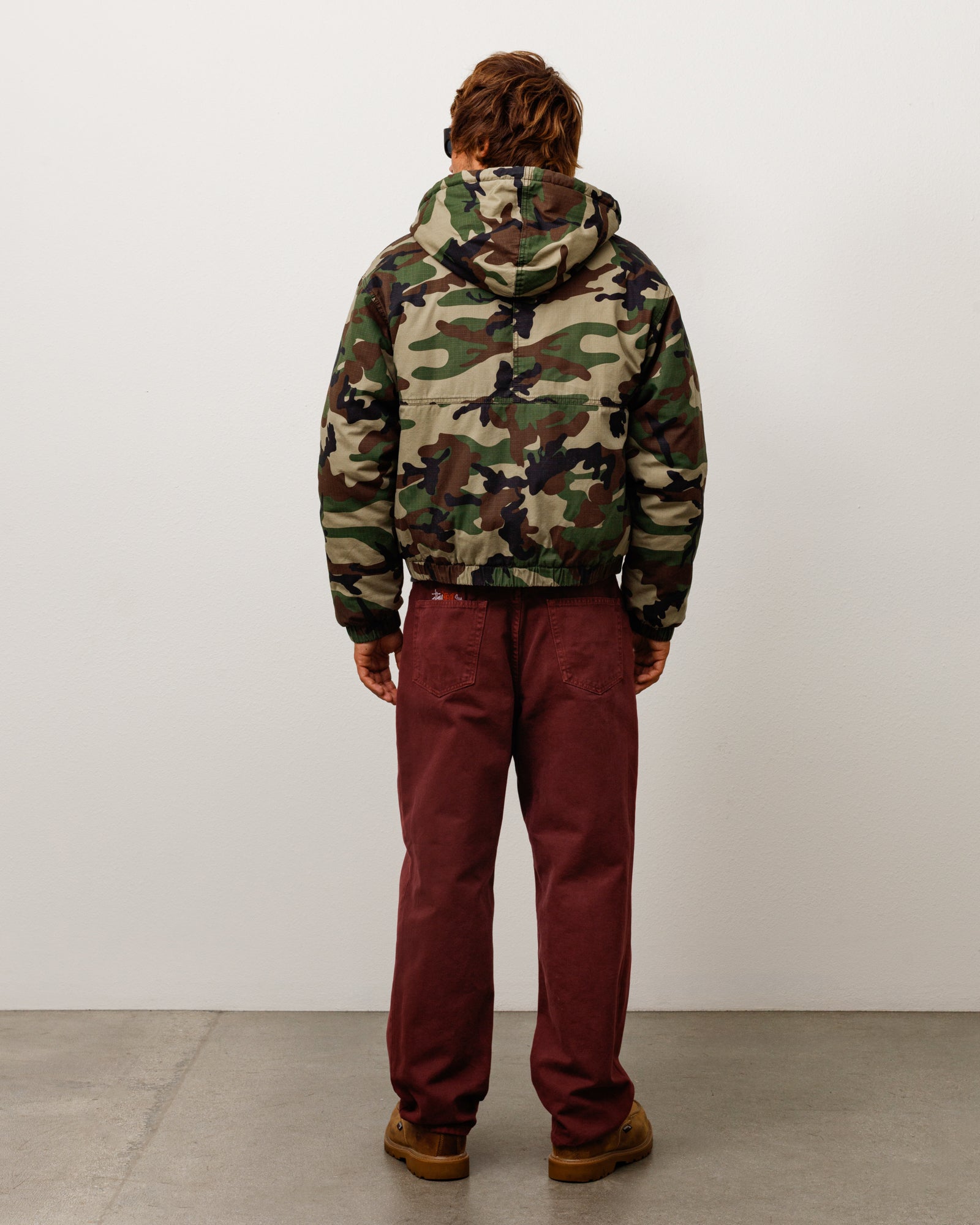 Ripstop Work Jacket - Woodland Camo | Outerwear | Stüssy Japan