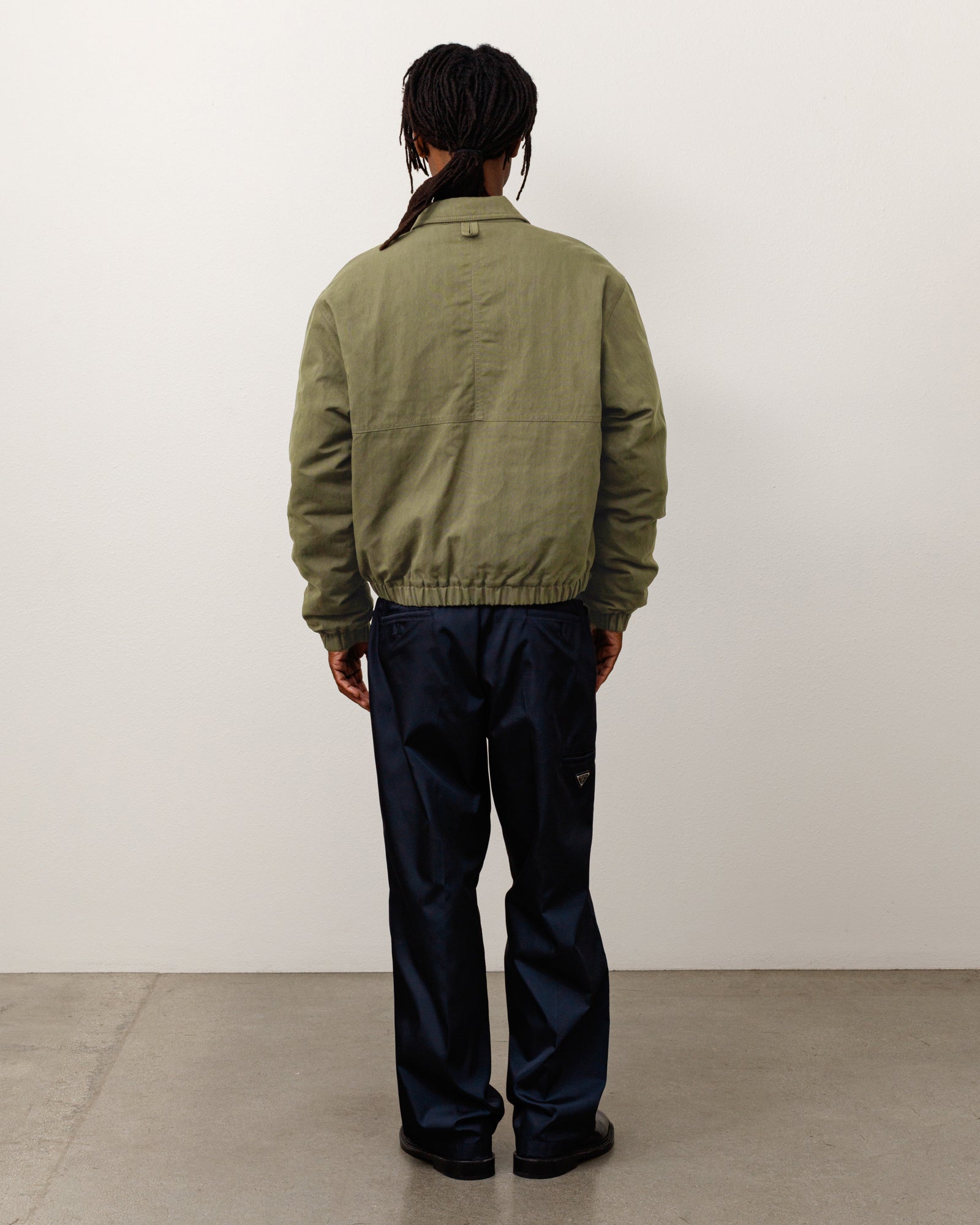 Nyco Collared Work Jacket - Green | Outerwear | Stüssy Japan Nyco Collared Work Jacket - Green | Outerwear | Stüssy Japan