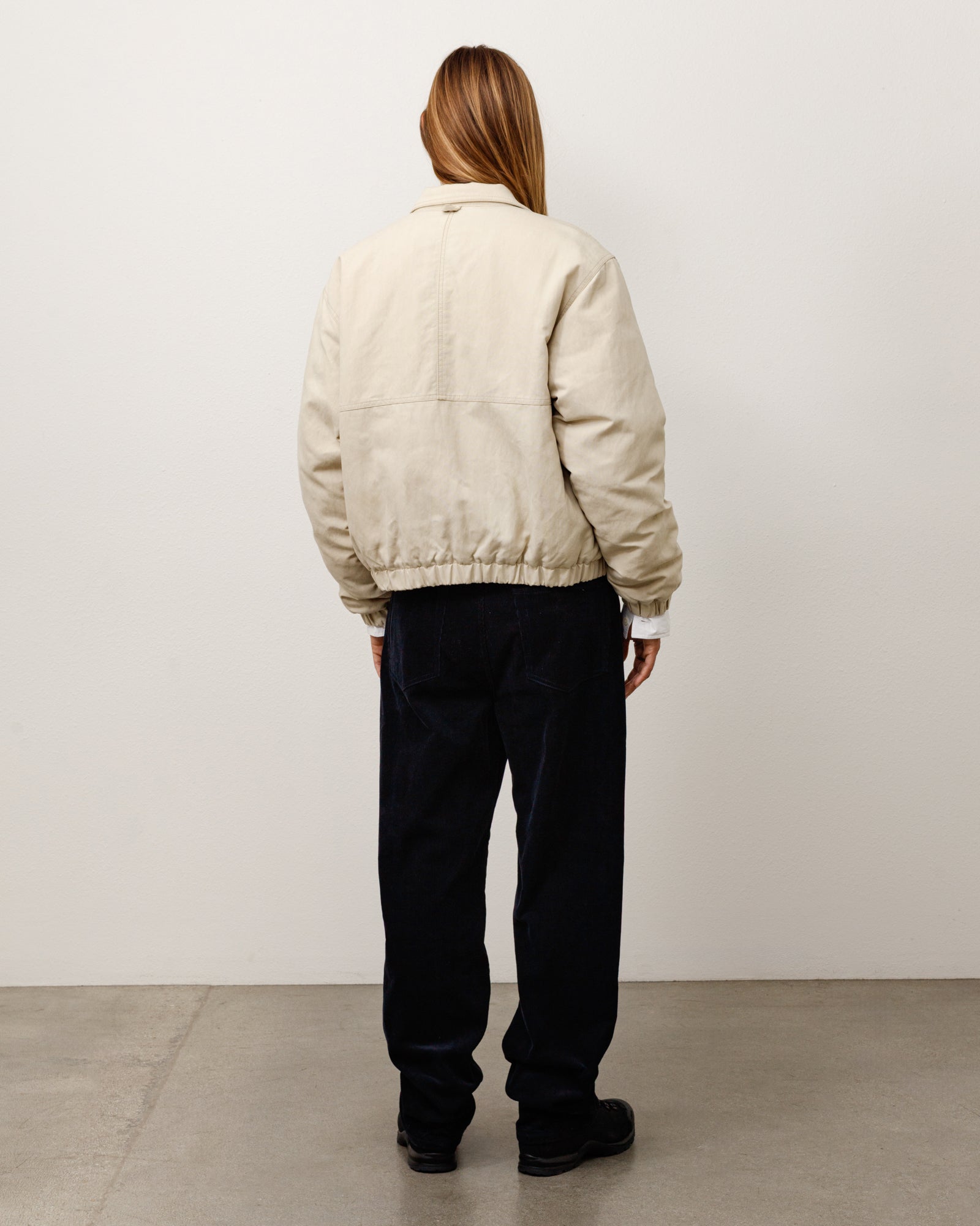 Nyco Collared Work Jacket - Sand | Outerwear | Stüssy Japan