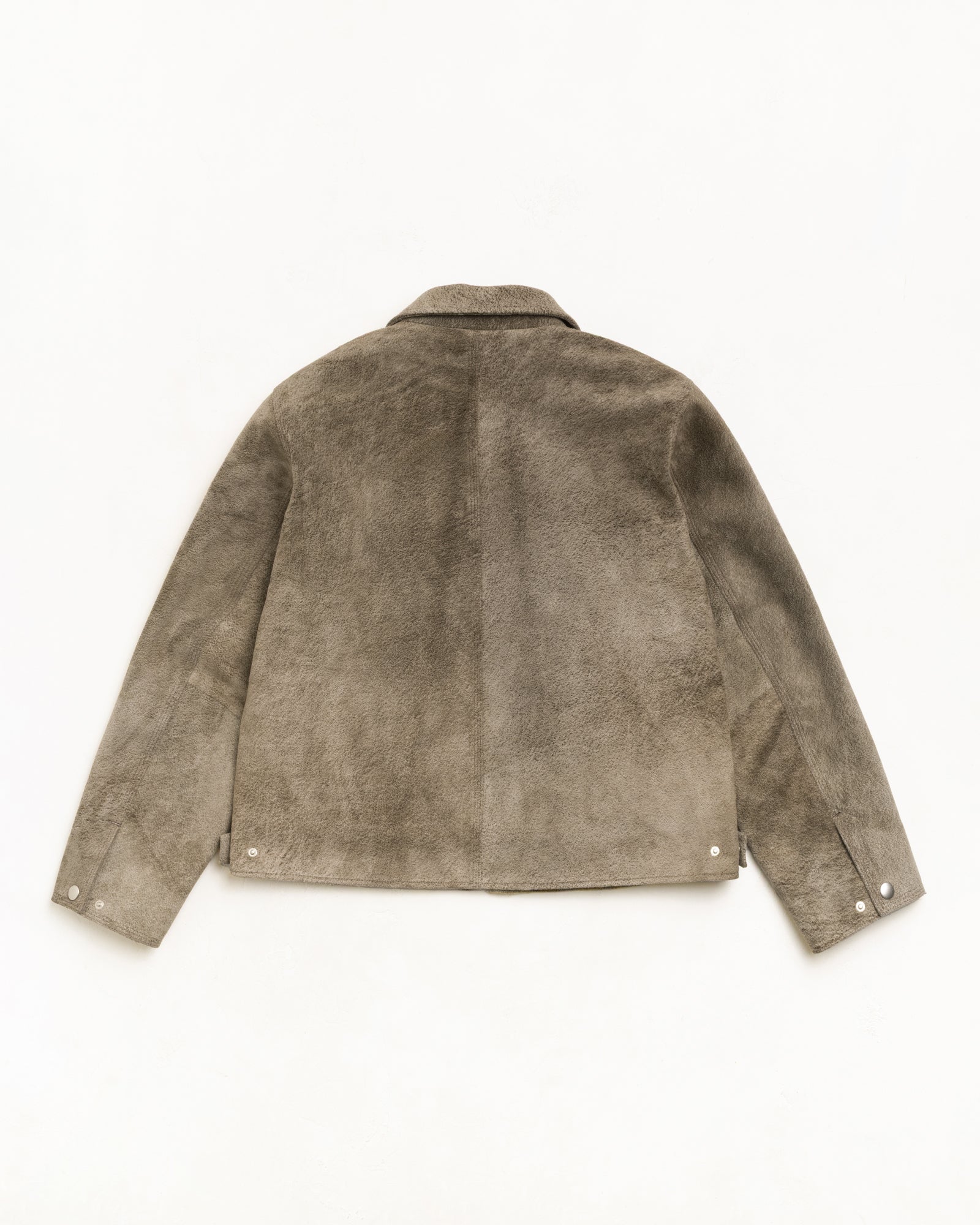 Garage Jacket Suede - Suede | Outerwear | Stüssy Japan
