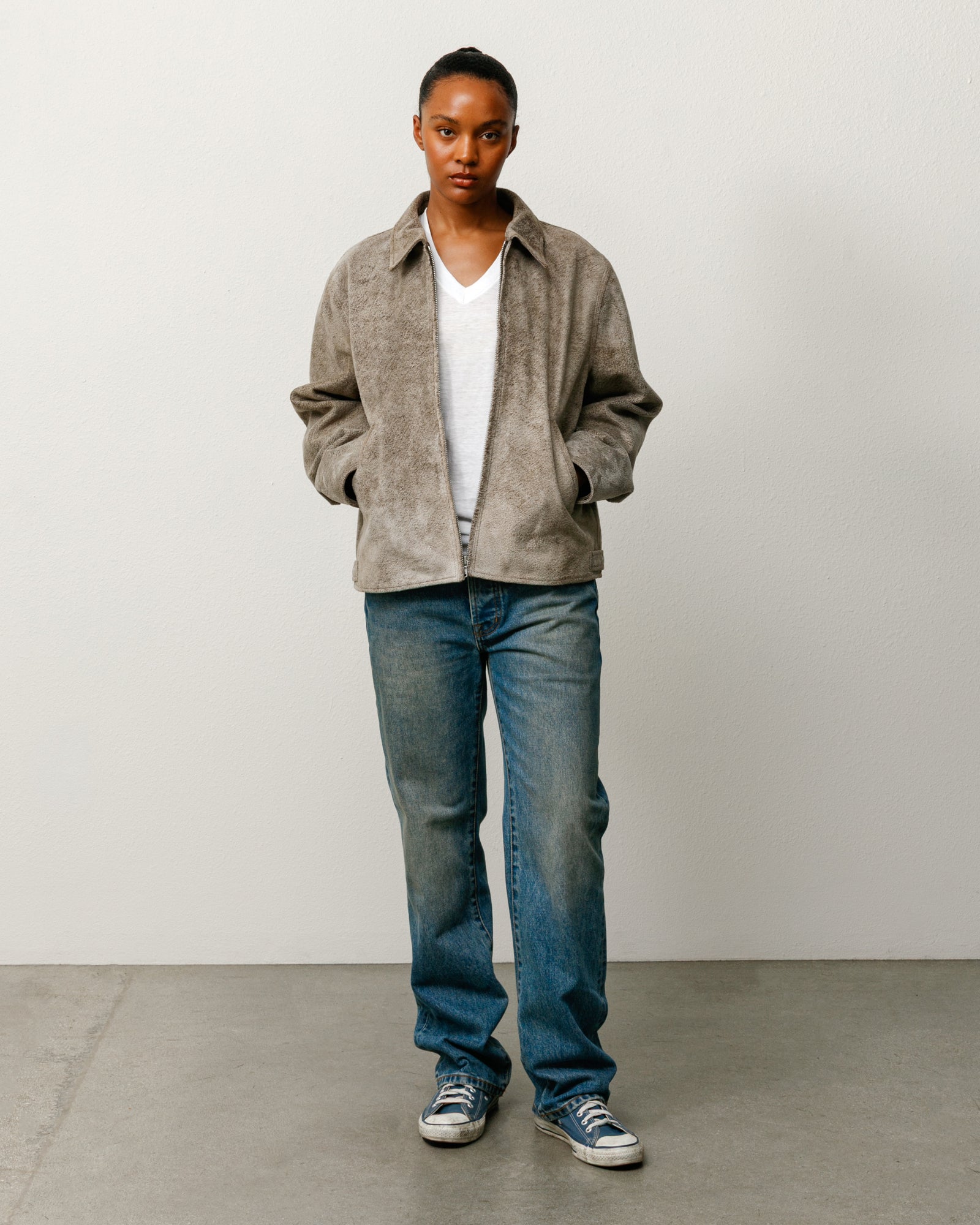 Garage Jacket Suede ジャケット（カラー：スエード）