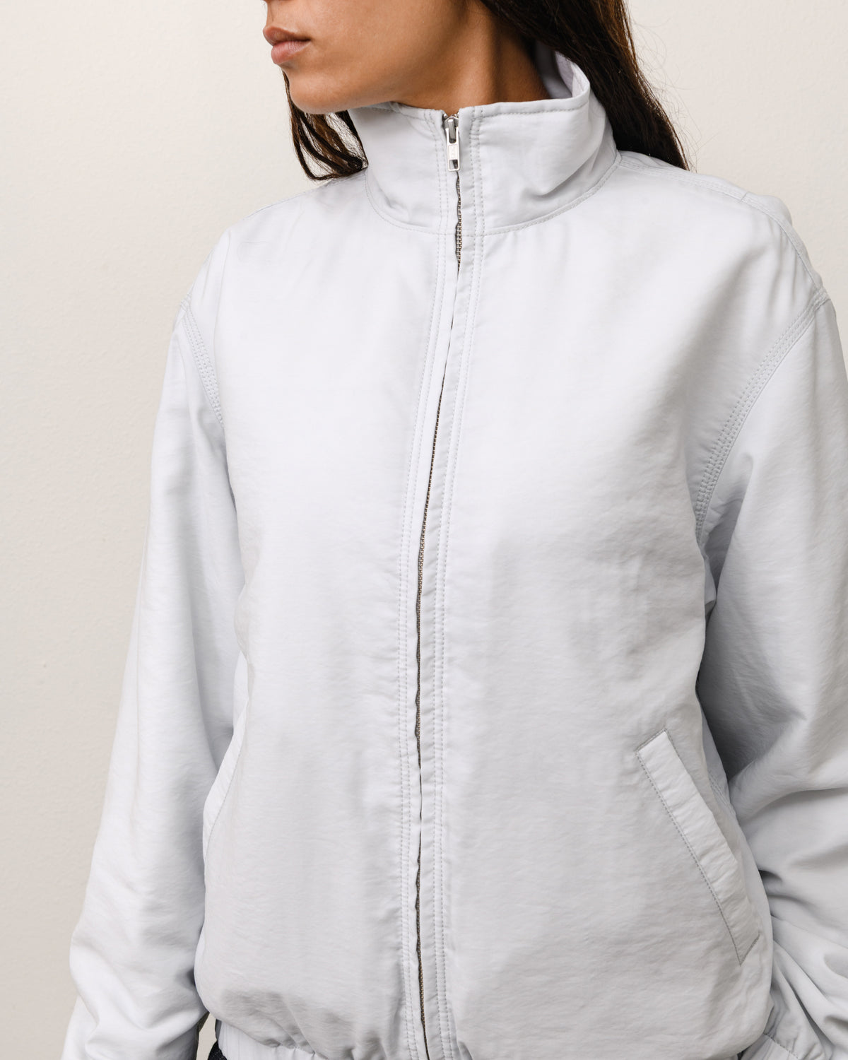 Swing Jacket Unisex Long Sleeve In Ice