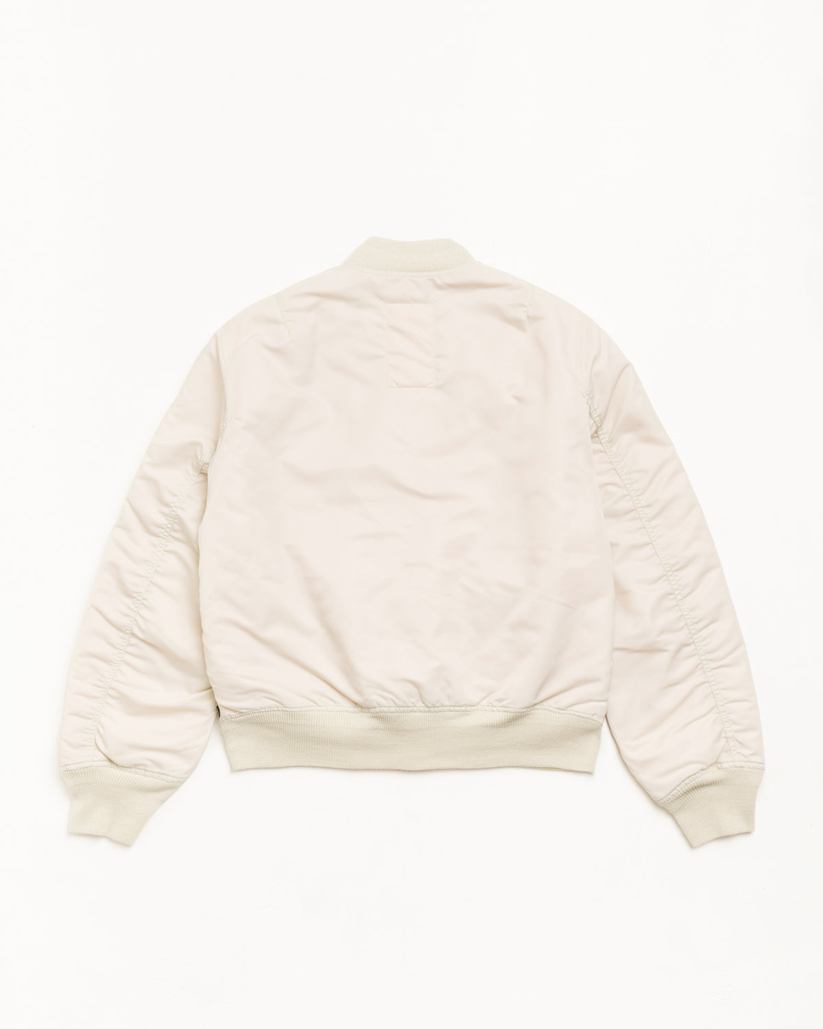 Ma-1 Bomber Unisex Long Sleeve In Bone
