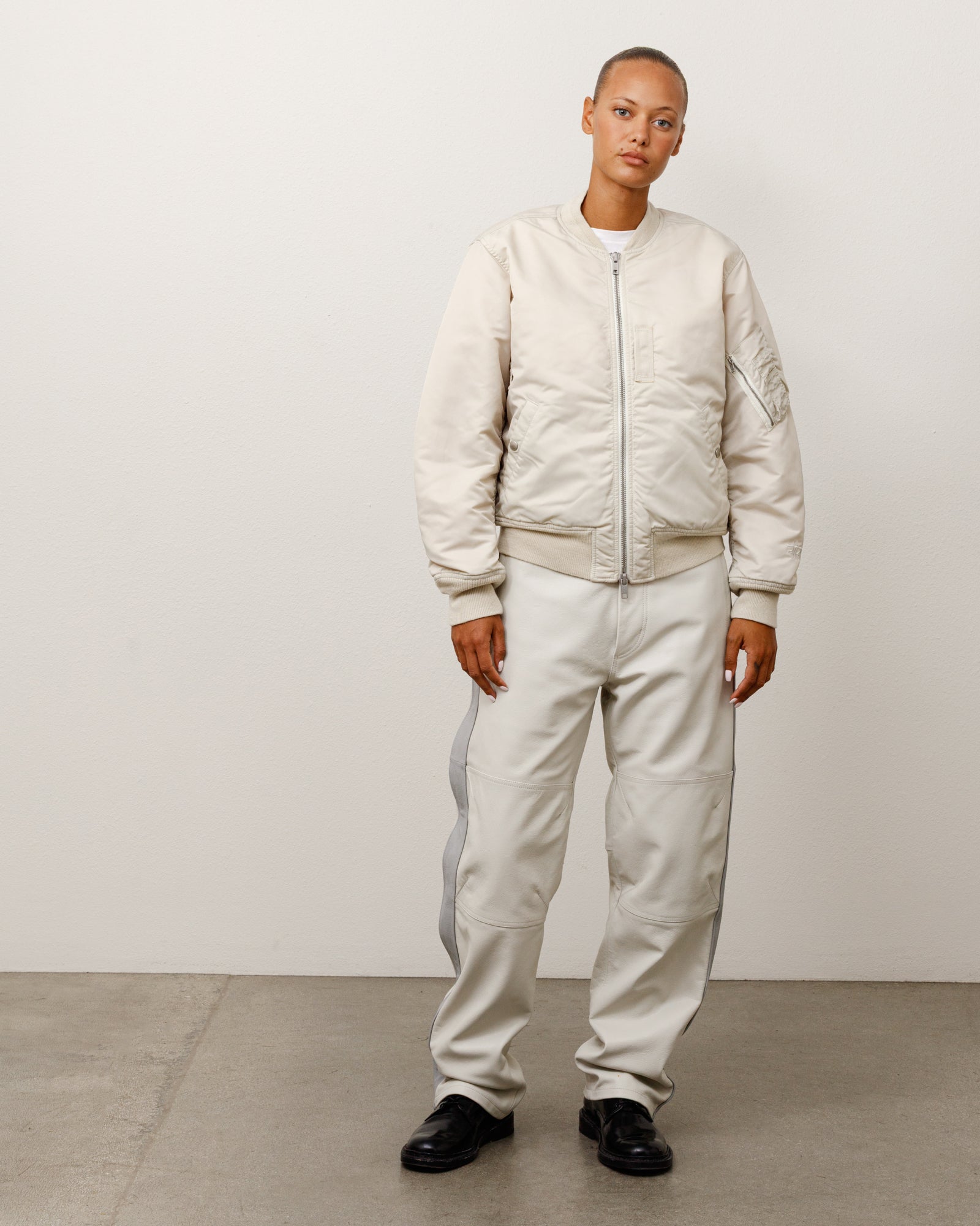 MA-1 Bomber Jacket - Bone | Outerwear | Stüssy Japan