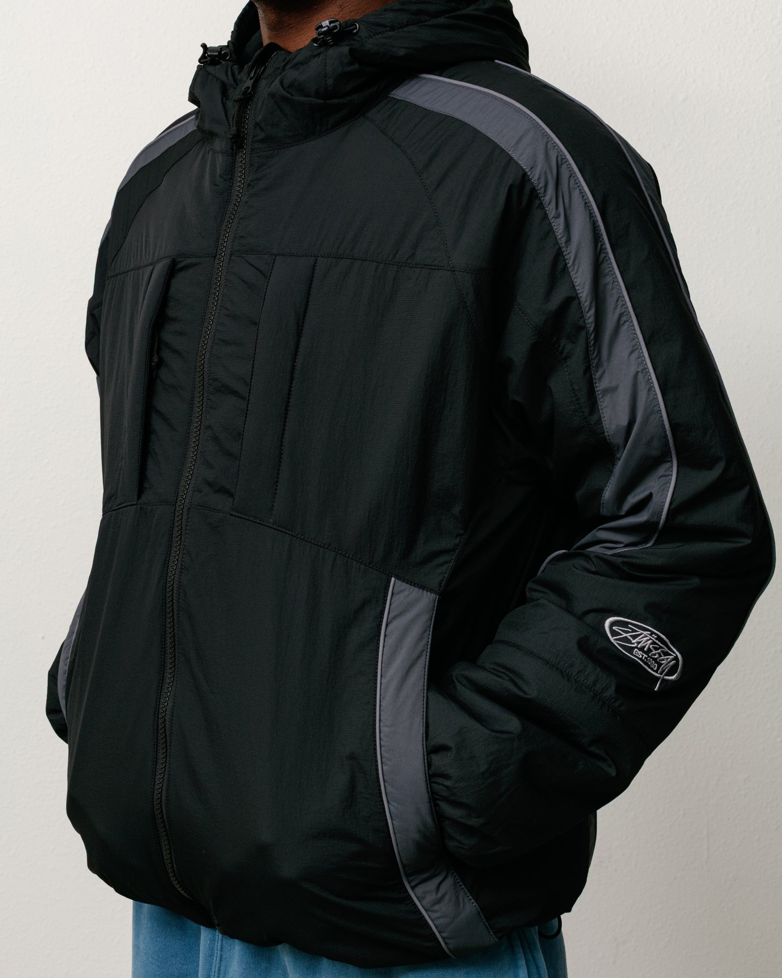 Rally Insulated Jacket - Black | Outerwear | Stüssy Japan