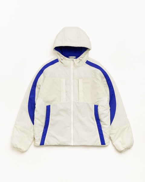 Rally Insulated Jacket Unisex Long Sleeve In Bone