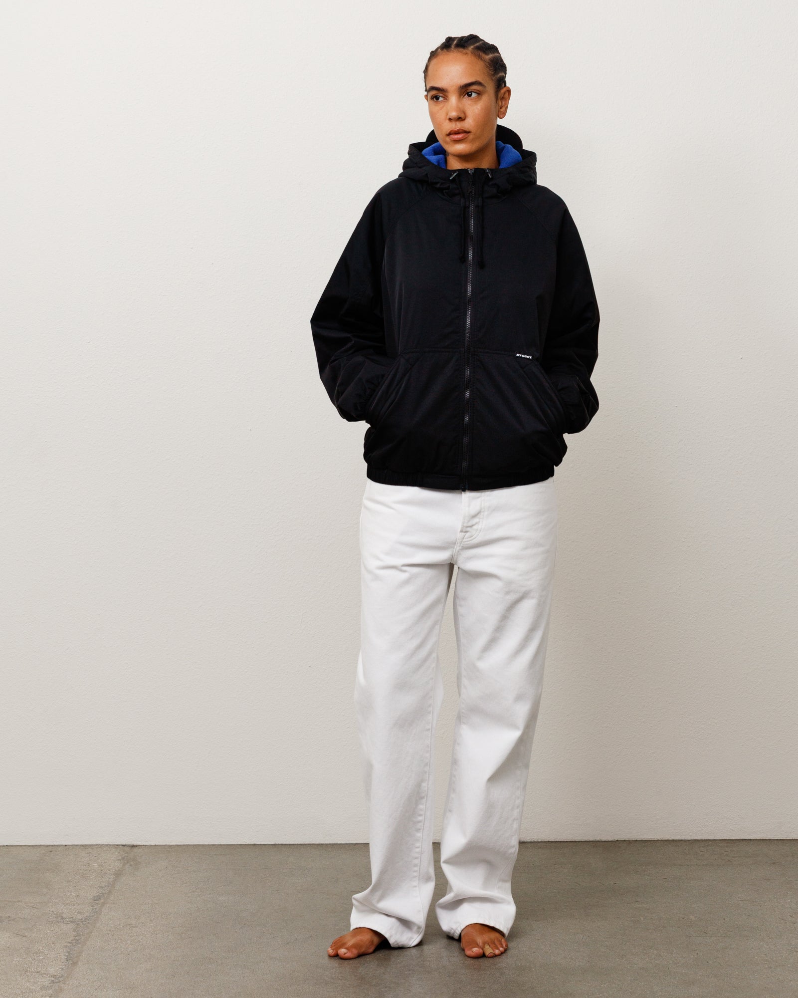 Coastline Hooded Jacket - Black | Outerwear | Stüssy Japan