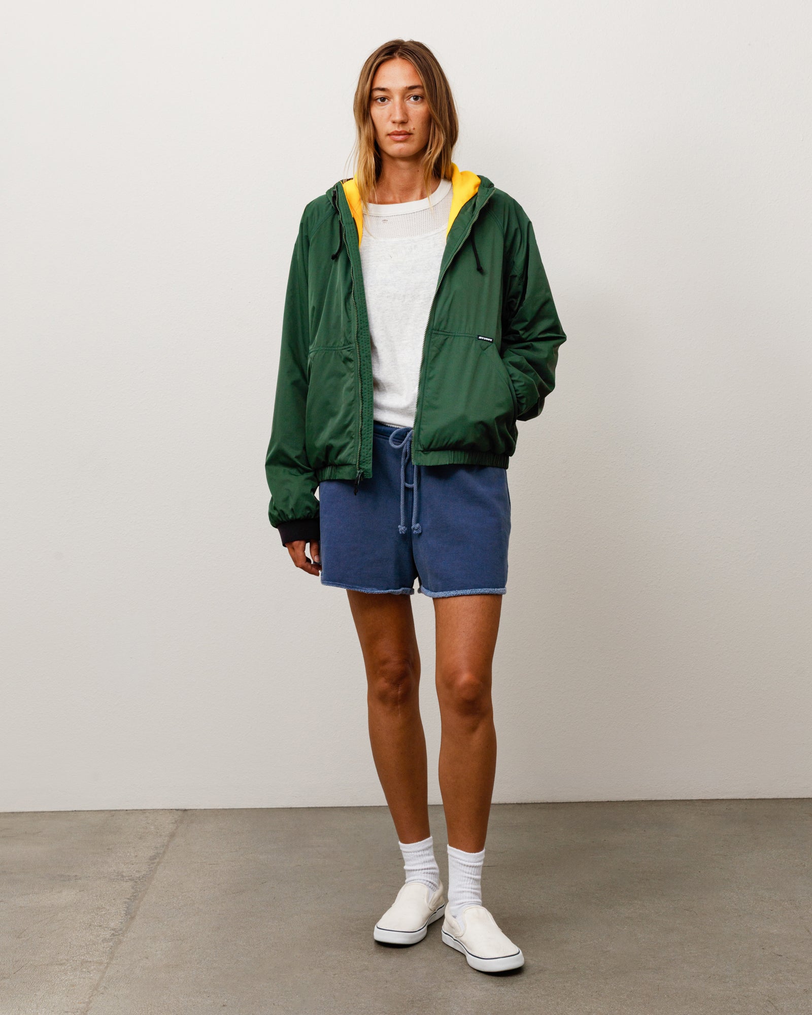 Coastline Hooded Jacket - Forest | Outerwear | Stüssy Japan