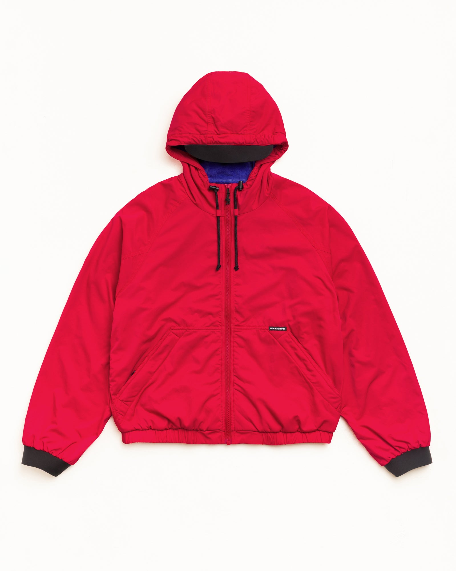Coastline Hooded Jacket - Red | Outerwear | Stüssy Japan