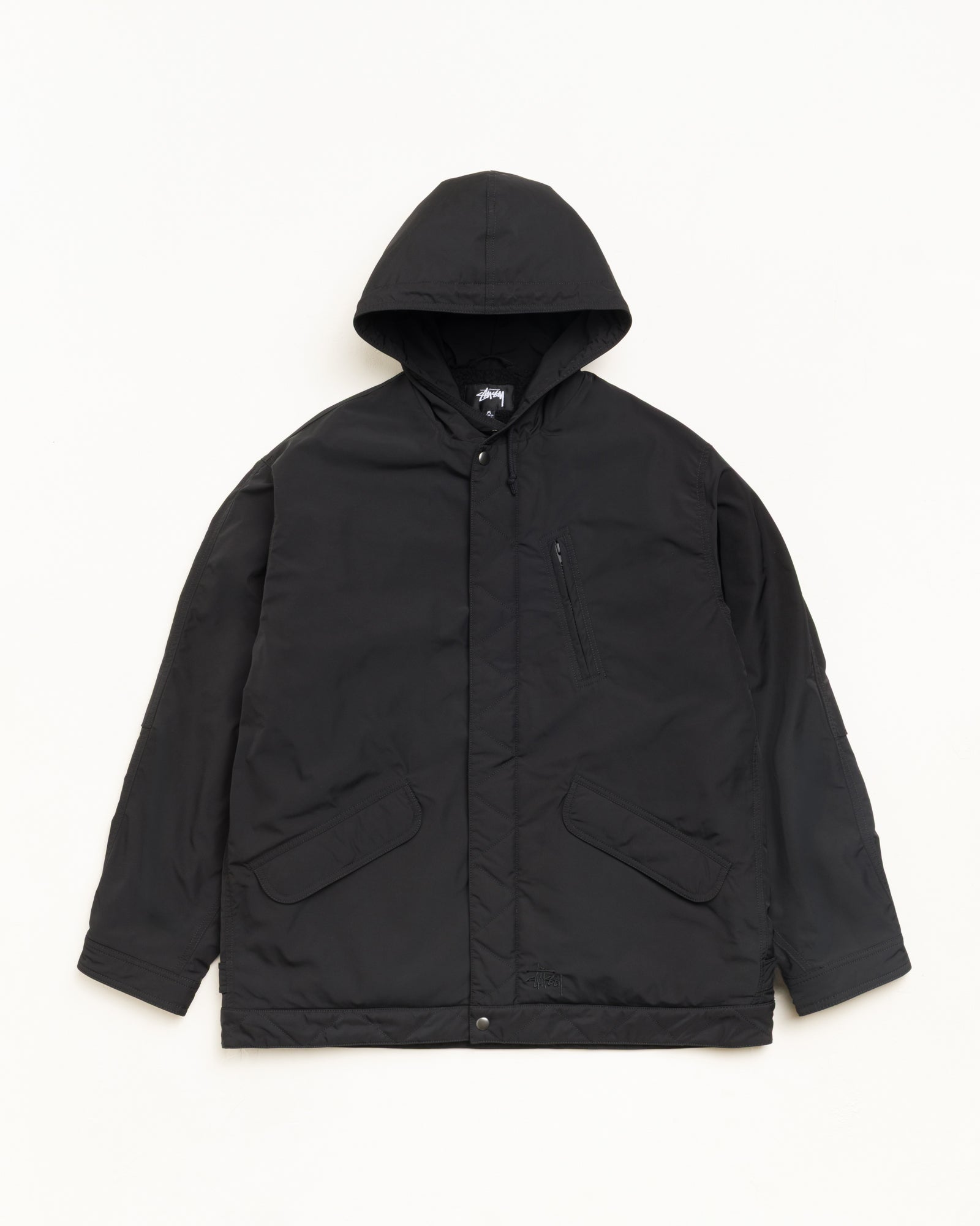 Flight Parka - Black | Outerwear | Stüssy Japan