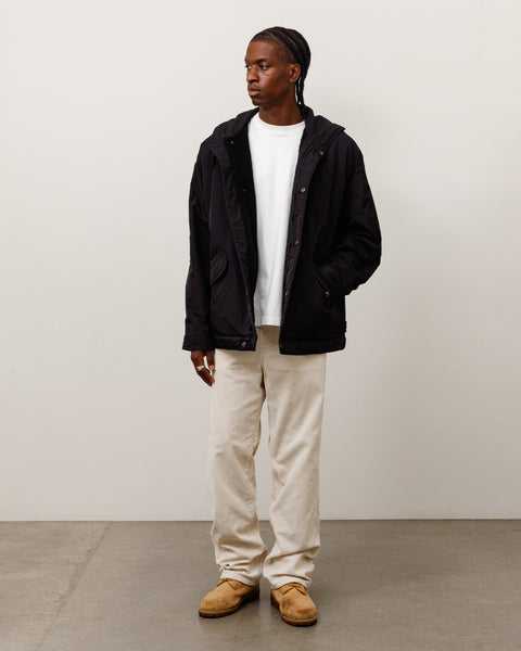 Flight Parka Unisex Long Sleeve In Black