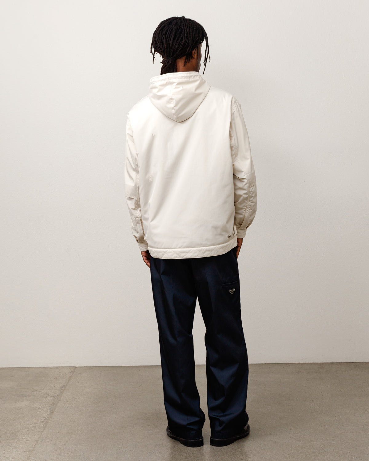 Flight Parka Unisex Long Sleeve In Bone