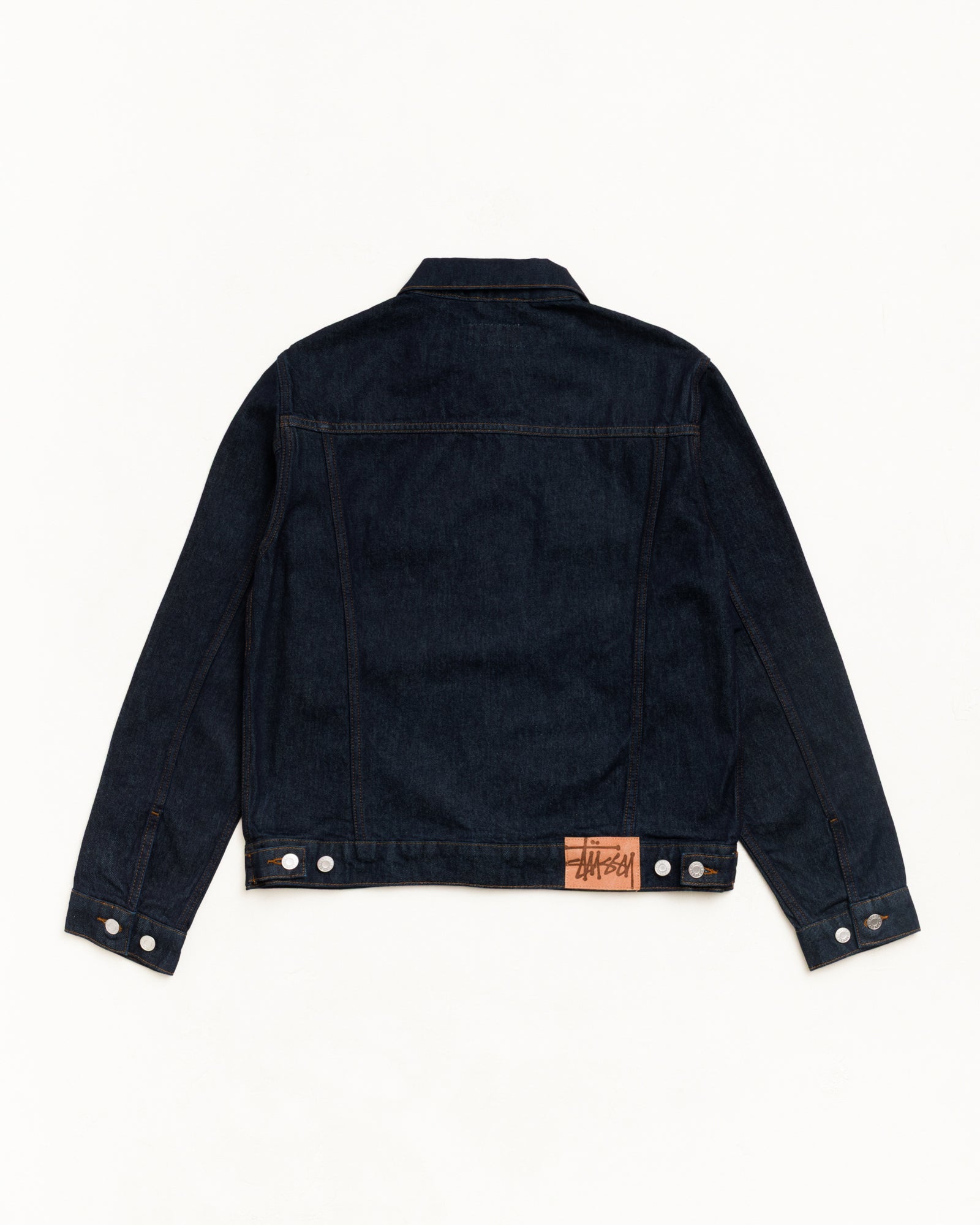Denim Trucker Jacket - Rinsed Indigo | Outerwear | Stüssy Japan