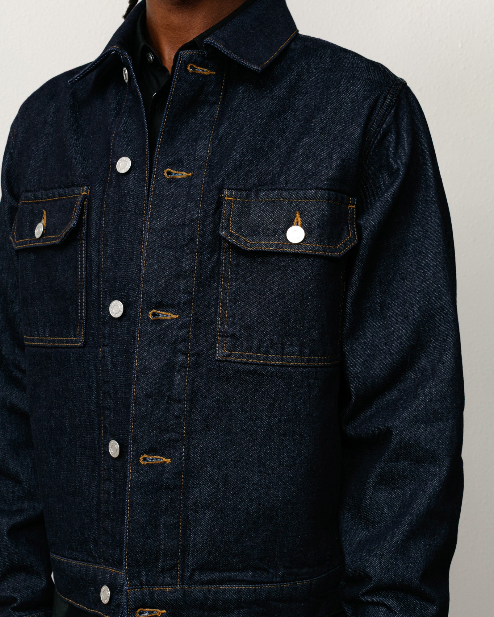 Denim Trucker Jacket - Rinsed Indigo | Outerwear | Stüssy Japan