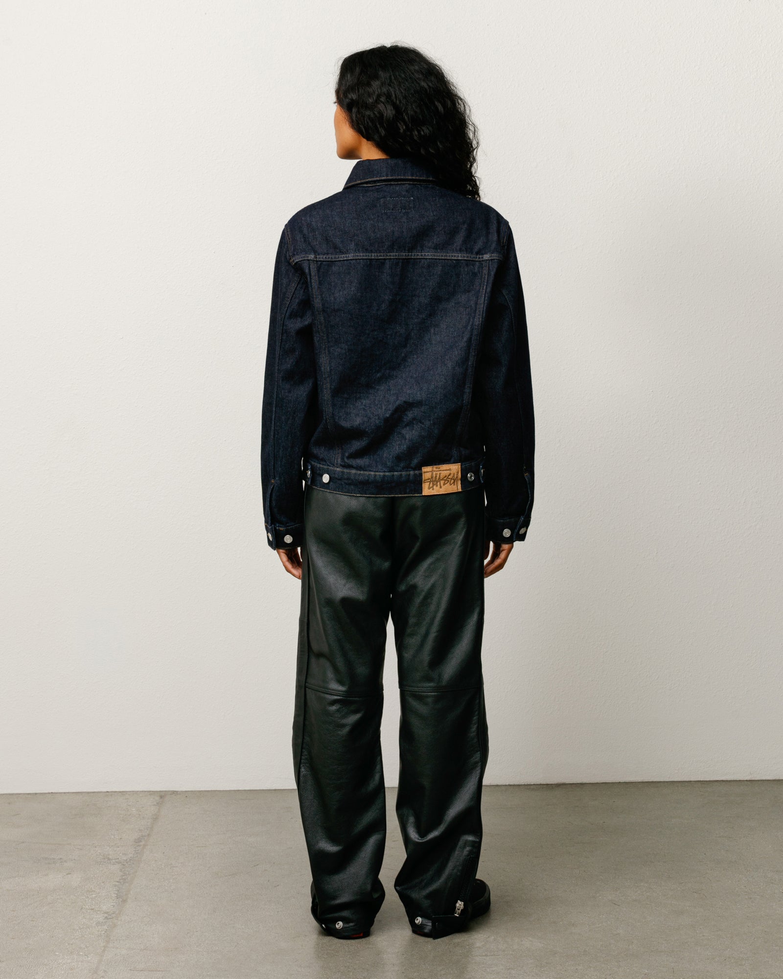 Denim Trucker Jacket - Rinsed Indigo | Outerwear | Stüssy Japan