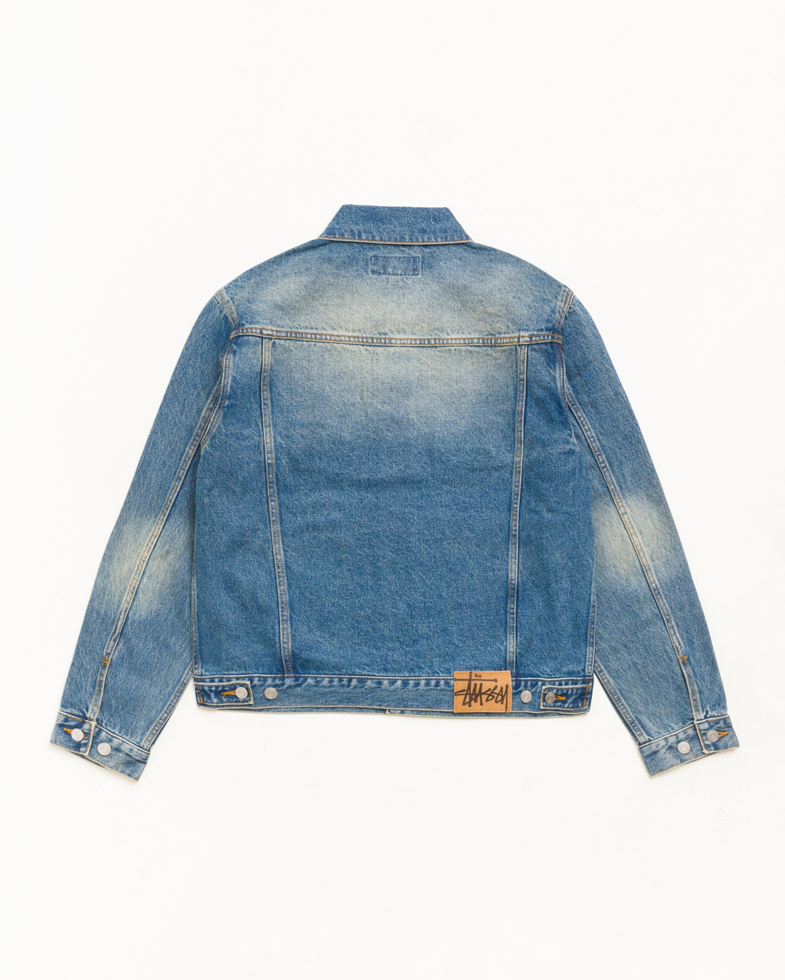 Denim Trucker Jacket - Dark Wash Indigo | Outerwear | Stüssy Japan