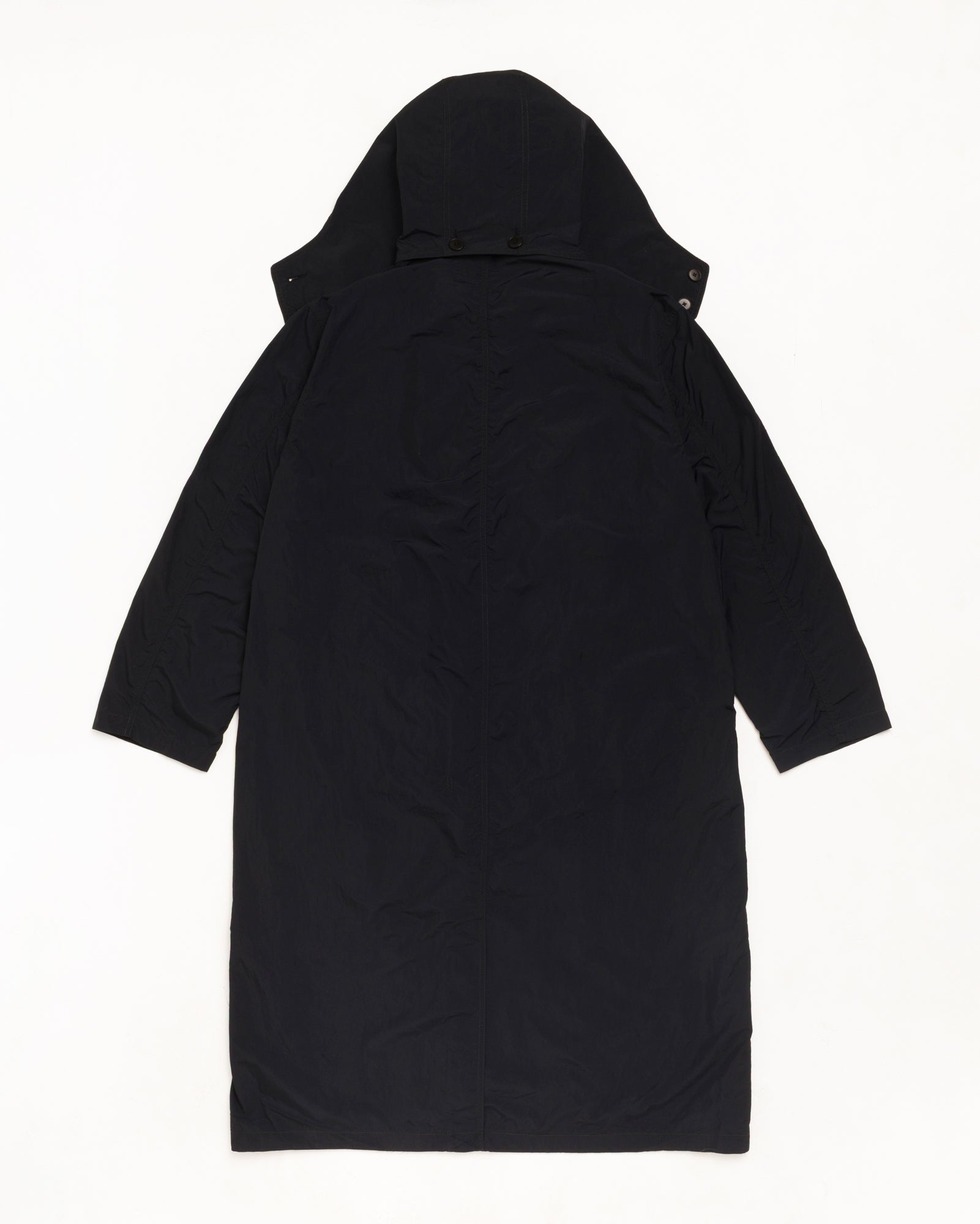 Ultra Lightweight Nylon Trench - Black | Outerwear | Stüssy Japan