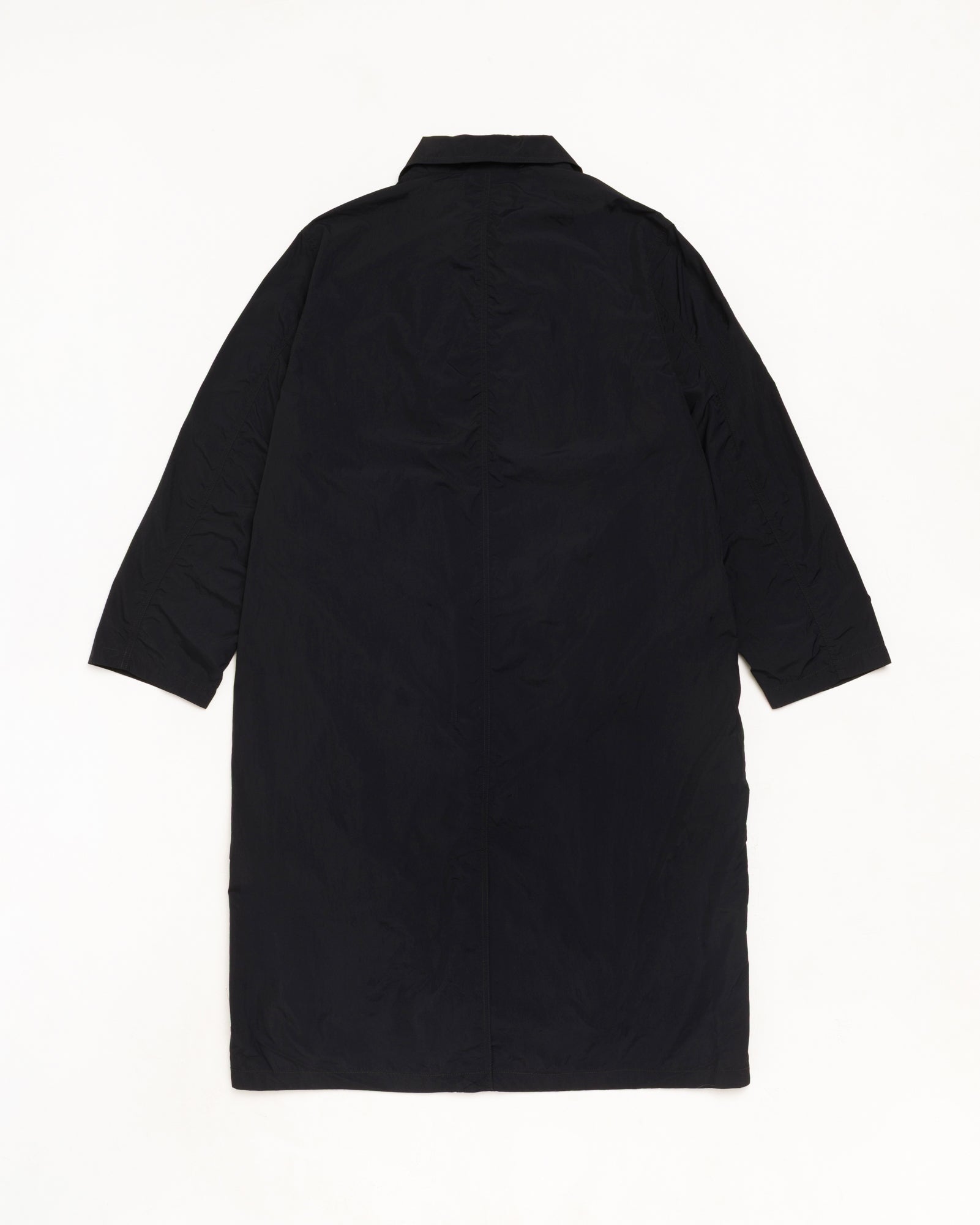 Ultra Lightweight Nylon Trench - Black | Outerwear | Stüssy Japan