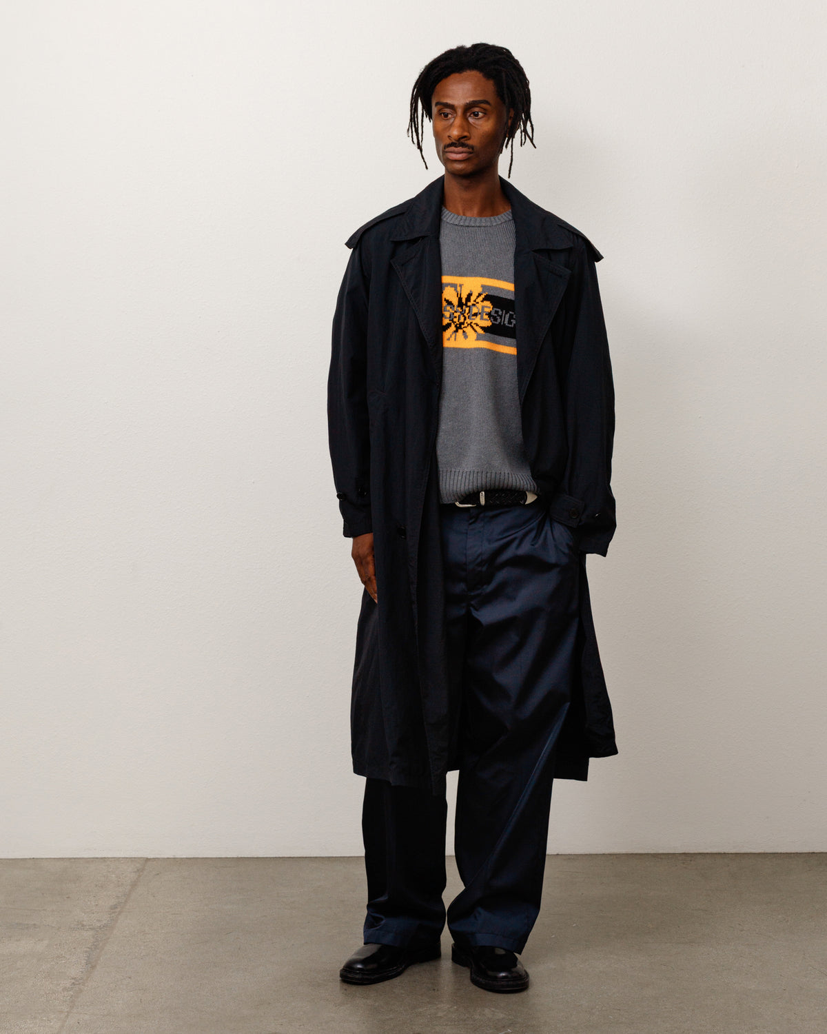 Db Trench Unisex Long Sleeve In Black