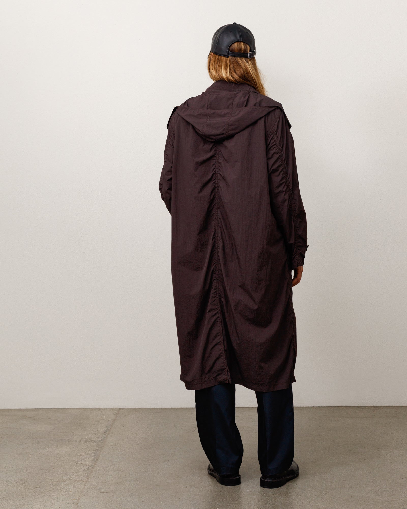 Ultra Lightweight Nylon Trench - Brown | Outerwear | Stüssy Japan