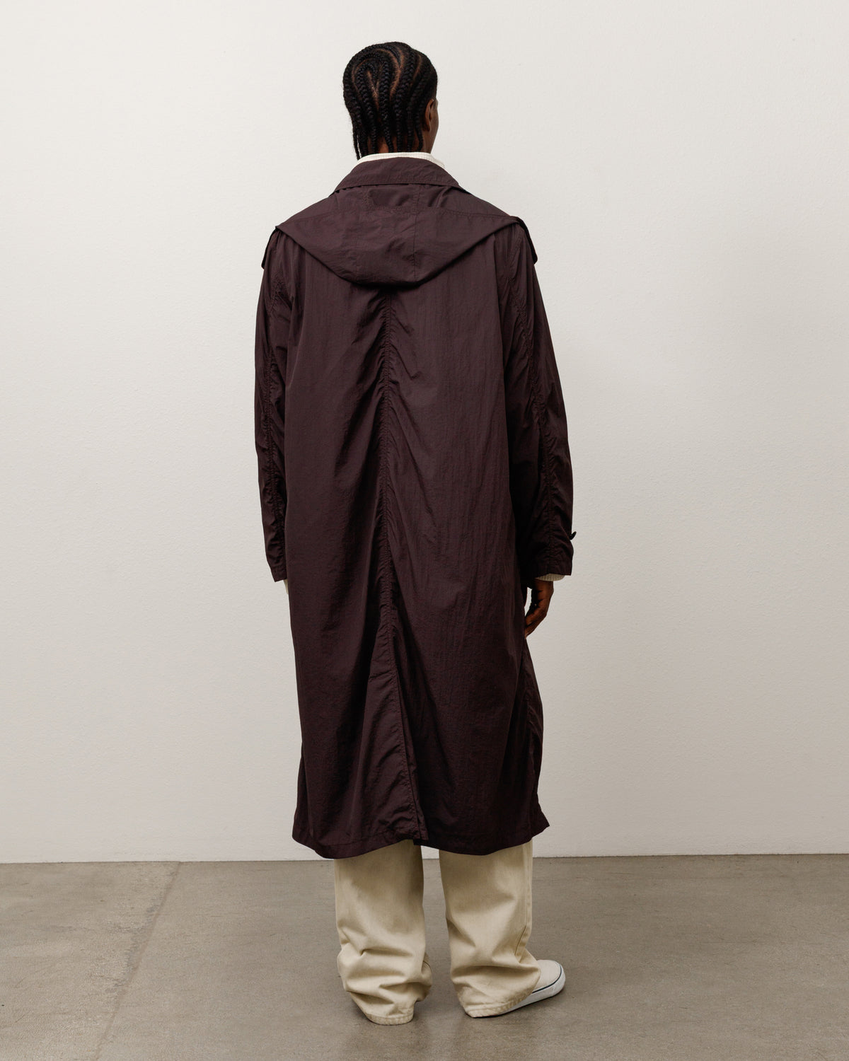 Db Trench Unisex Long Sleeve In Brown
