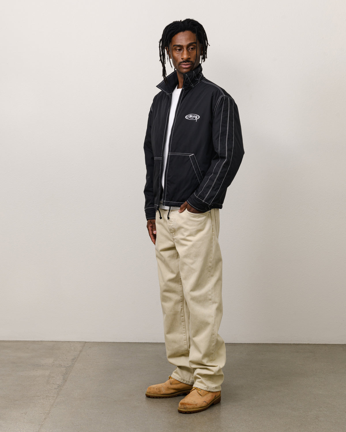 Offshore Jacket Unisex Long Sleeve In Black