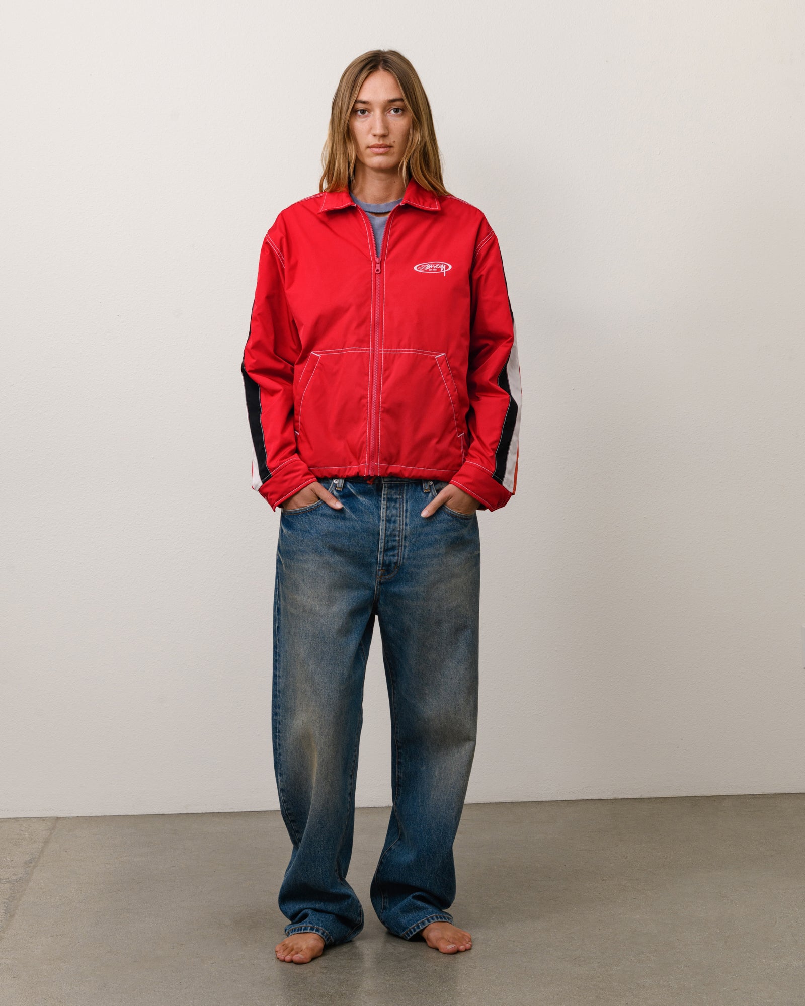 Offshore Jacket - Red | Outerwear | Stüssy Japan