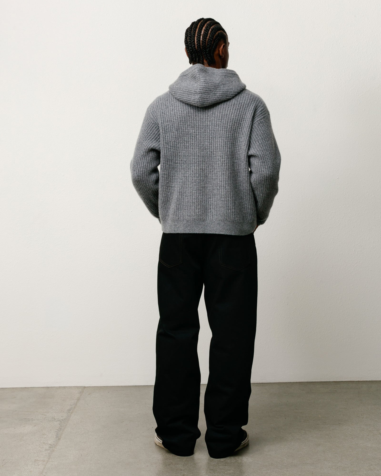 Big Ol' Jean Denim - Raw Black Contrast Stitch | Denim | Stüssy Japan