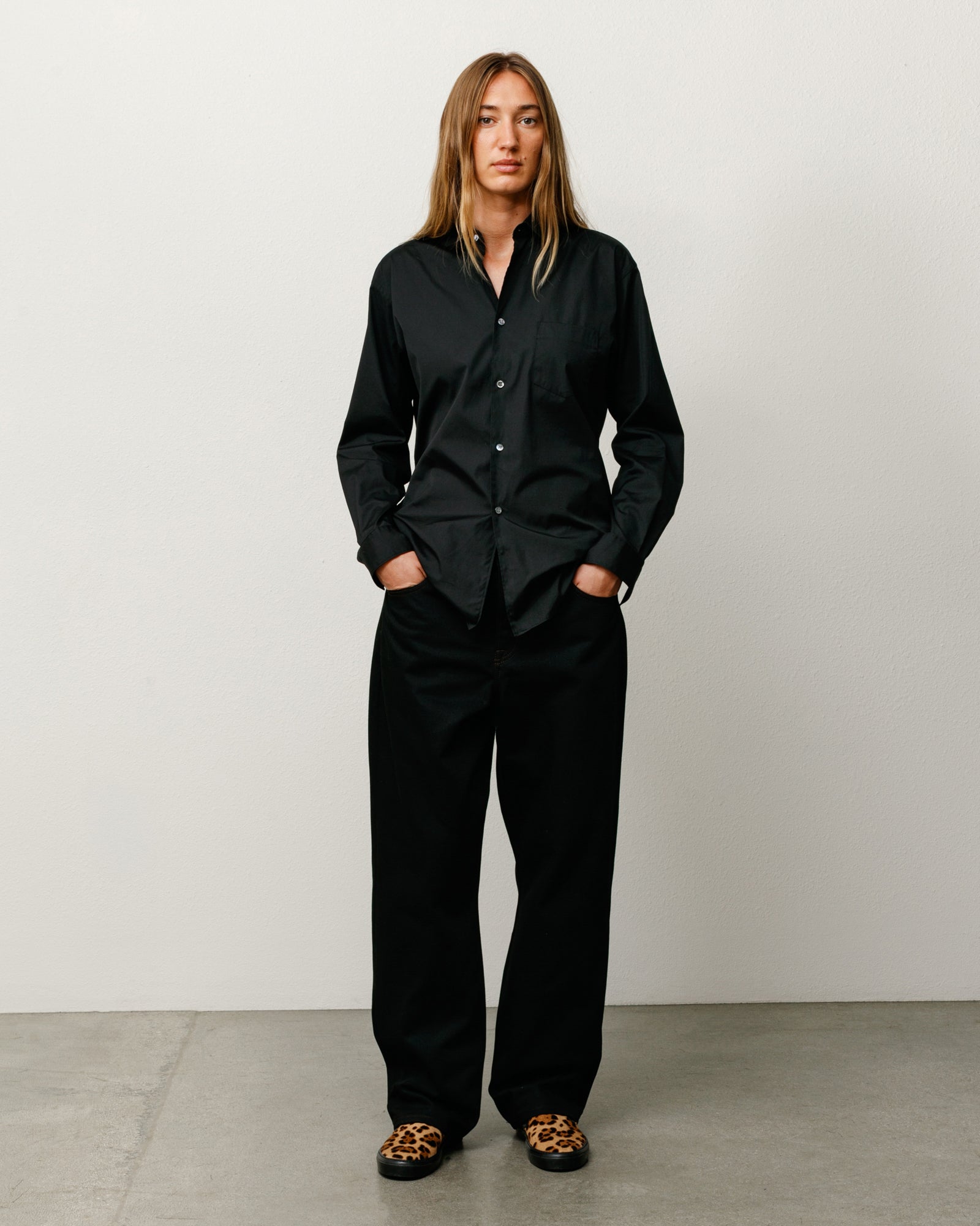 Big Ol' Jean Denim - Raw Black Contrast Stitch | Denim | Stüssy Japan