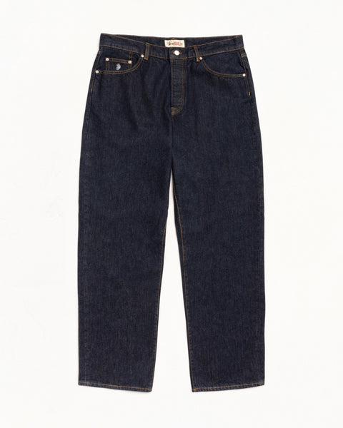 Big Ol Jean Denim Mens Regular In Rinsed Indigo