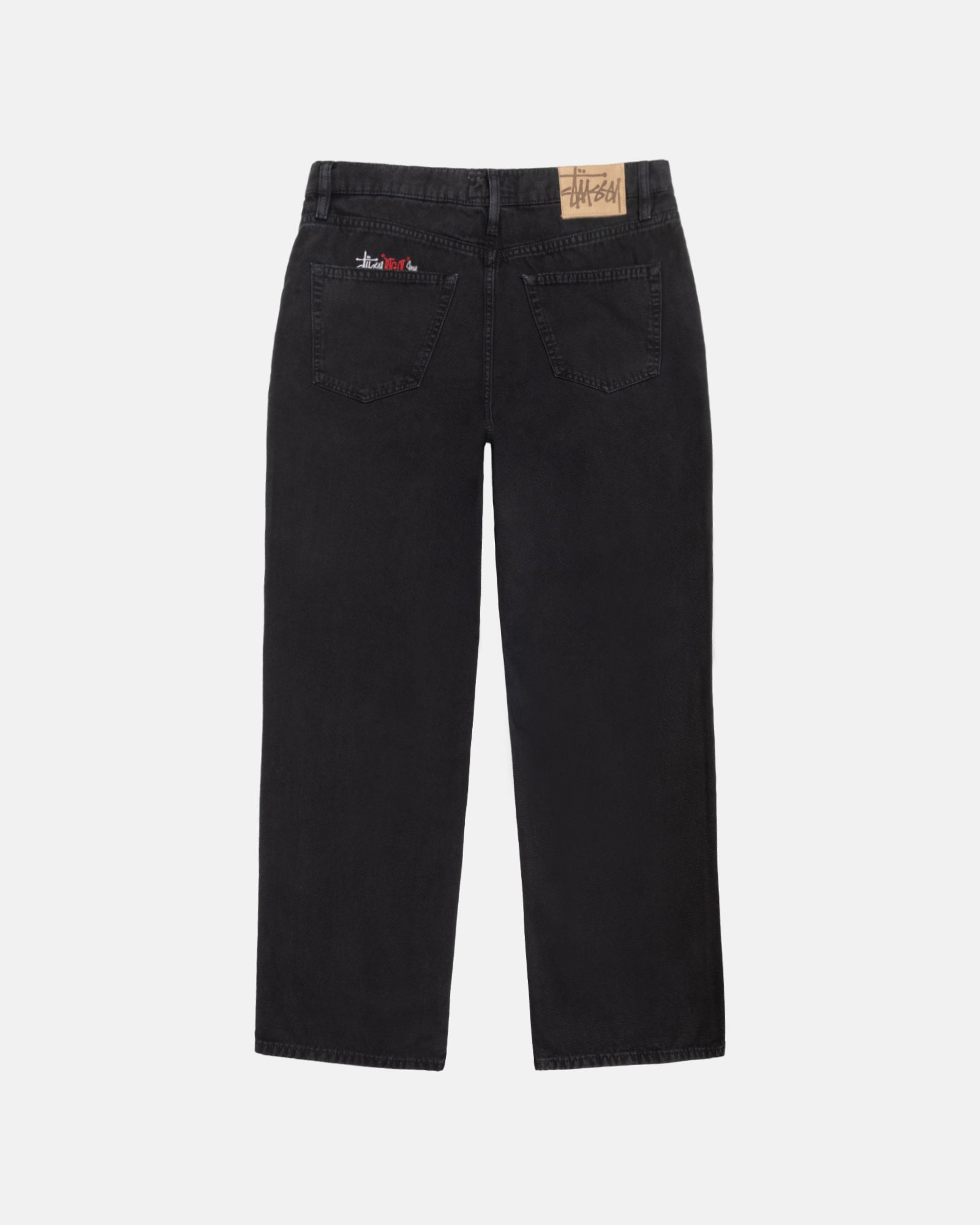 STÜSSY CLASSIC JEAN WASHED CANVAS Washed Black