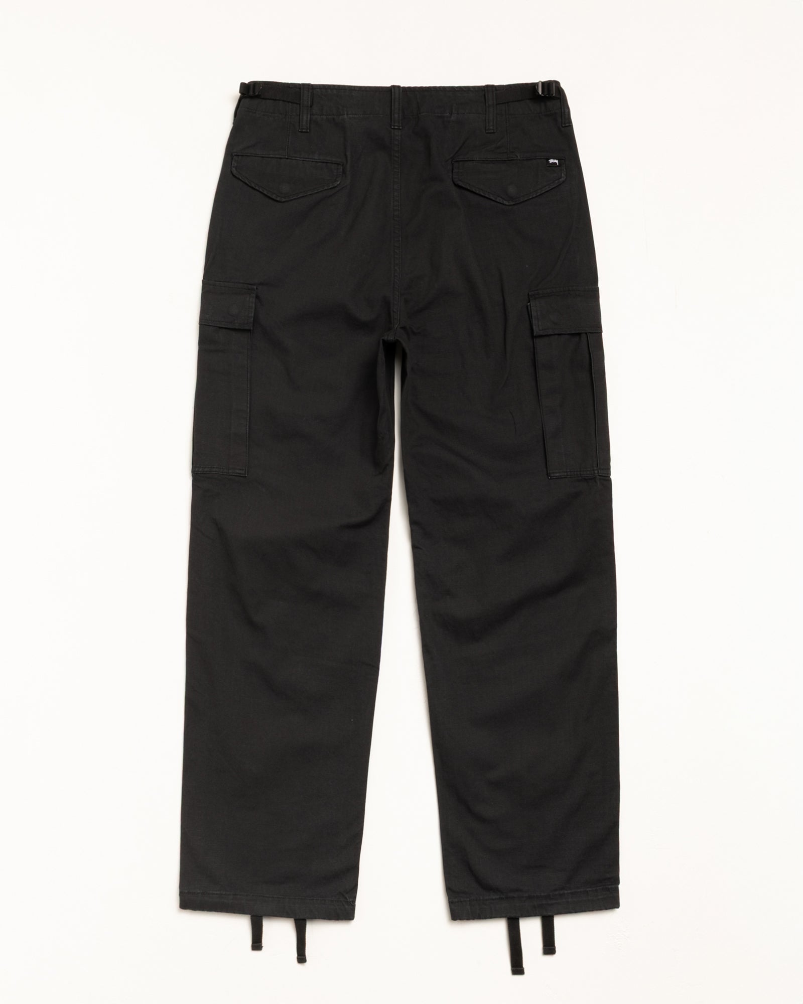 Military Cargo Pant Ripstop Mens Regular In Black