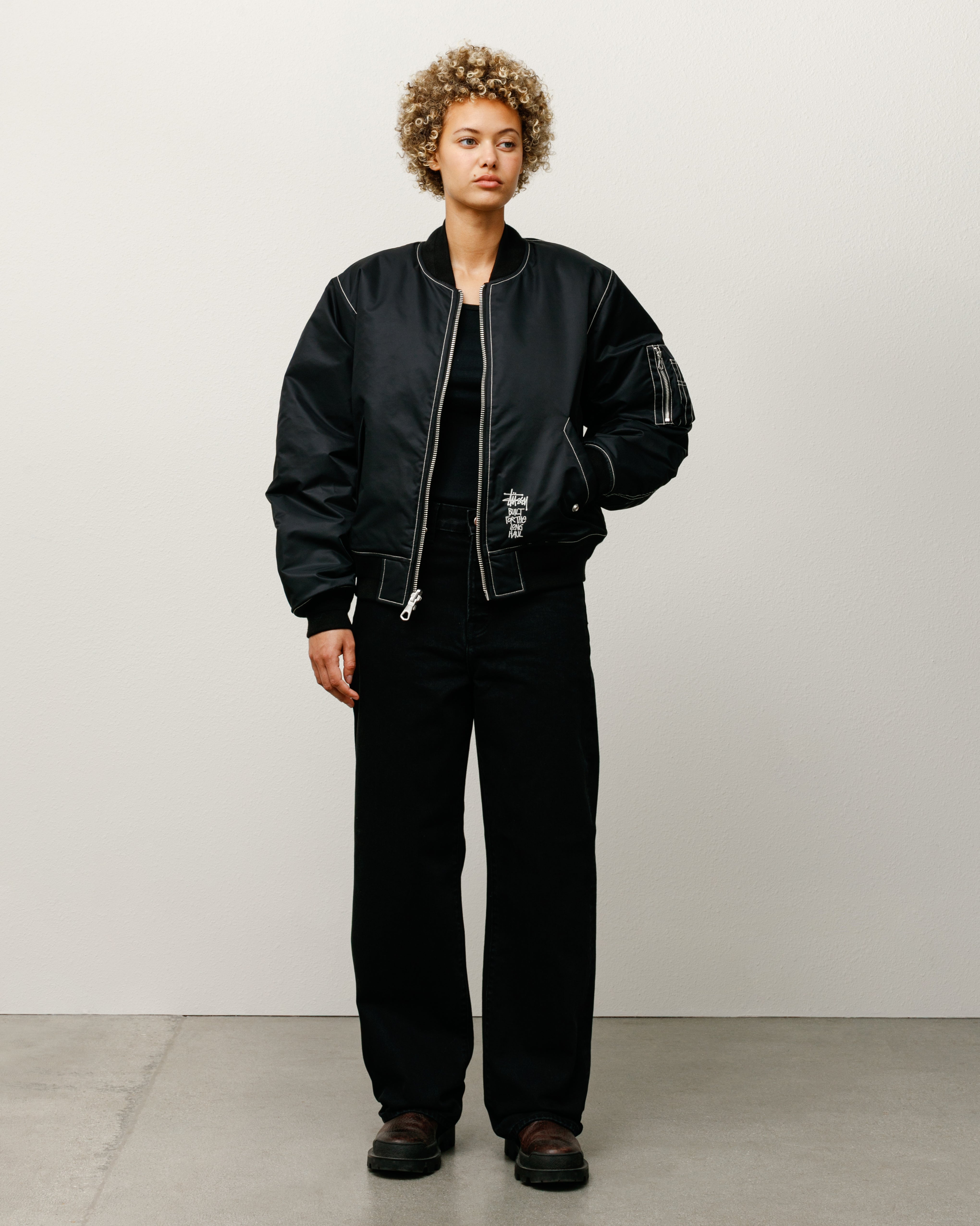 Relaxed Jean Denim – Black | Pants | Stüssy Japan