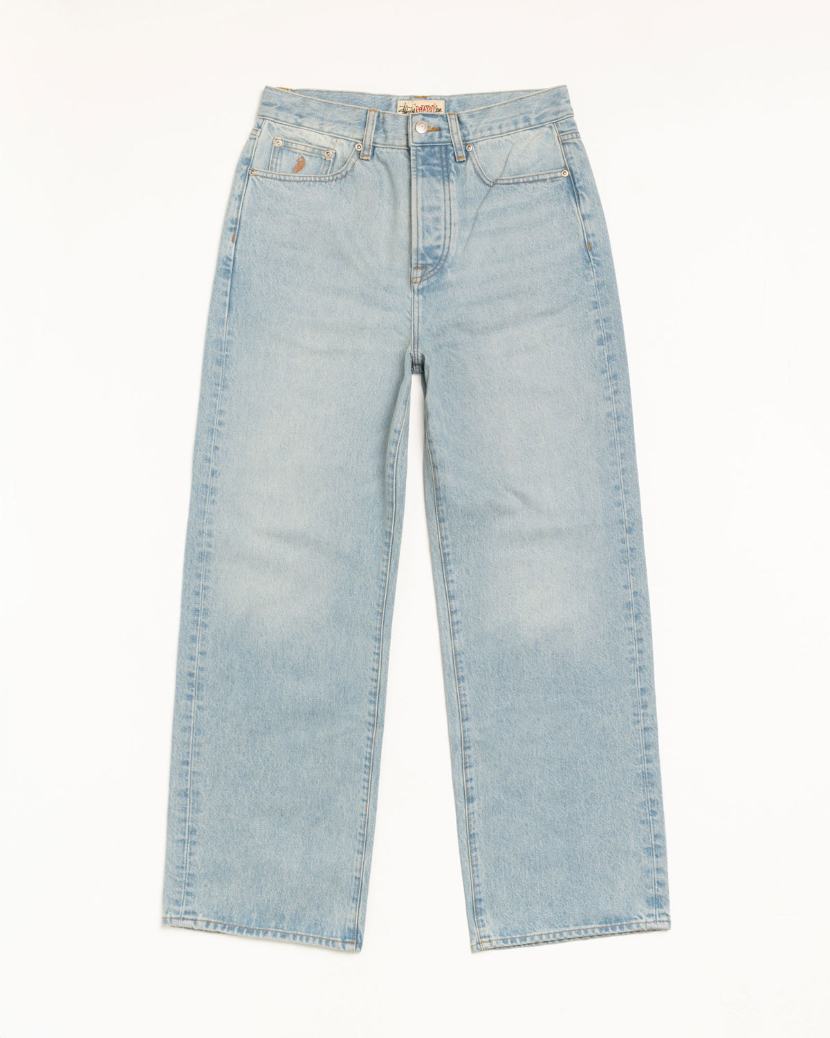 Stussy デニム 28インチ Stussy BIG OL Jean ブラックデニムパンツ 28 