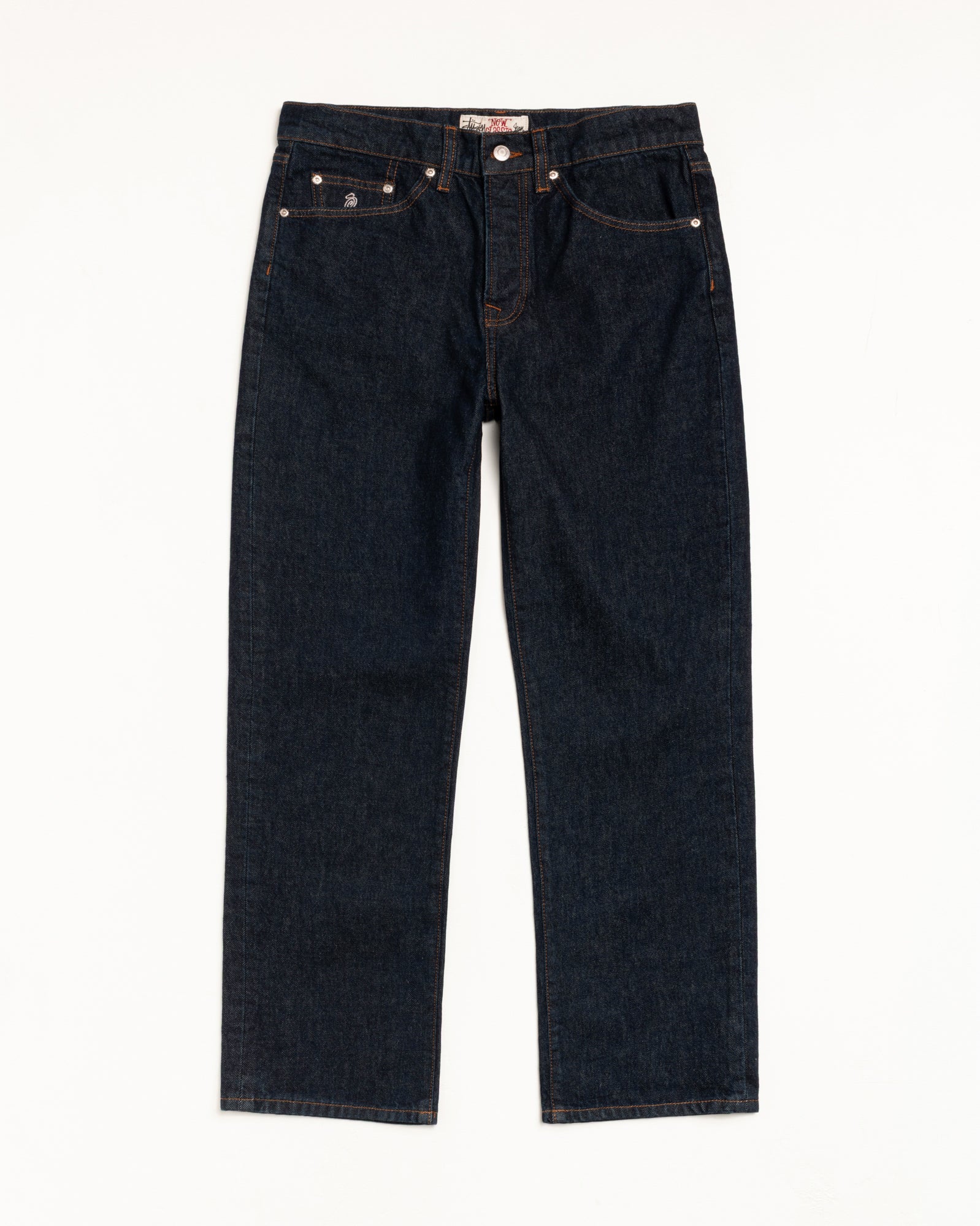 New Classic Jean デニムパンツ ユニセックス、リンスドインディゴカラー