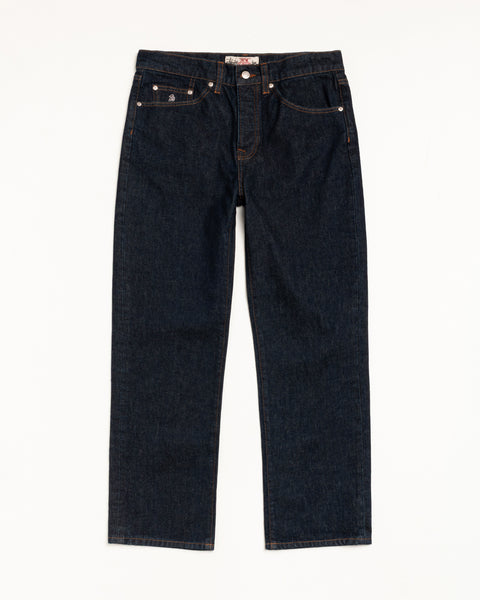 New Classic Jean デニムパンツ ユニセックス、リンスドインディゴカラー