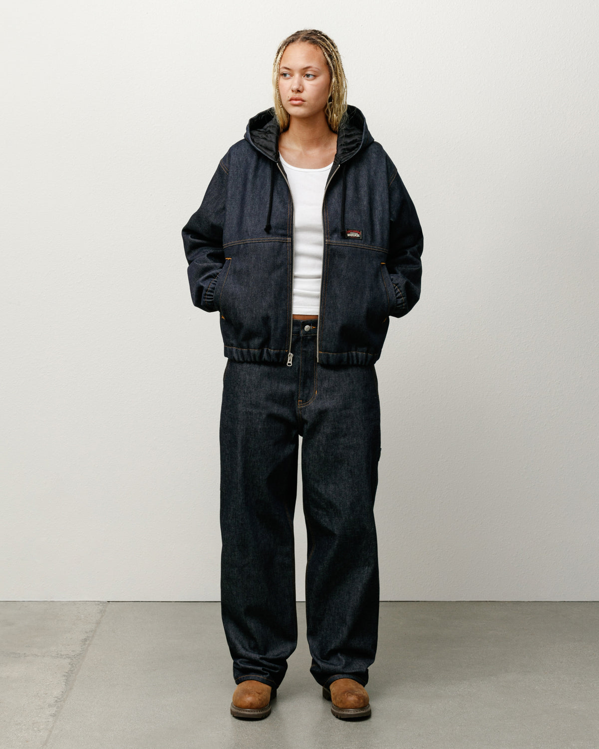 Carpenter Pant Denim Mens Regular In Raw Indigo