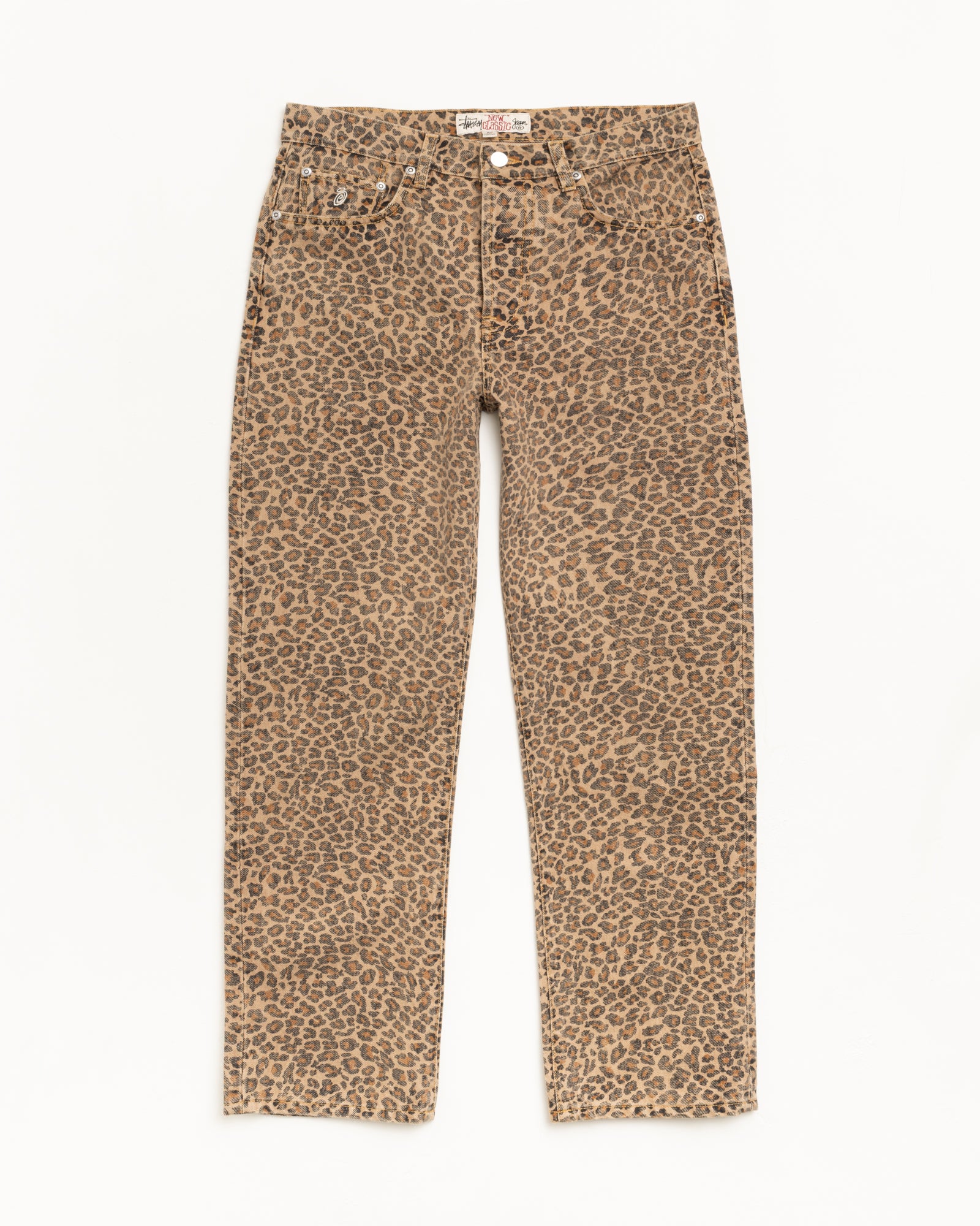 New Classic Jean Denim – Leopard | Pants | Stüssy Japan