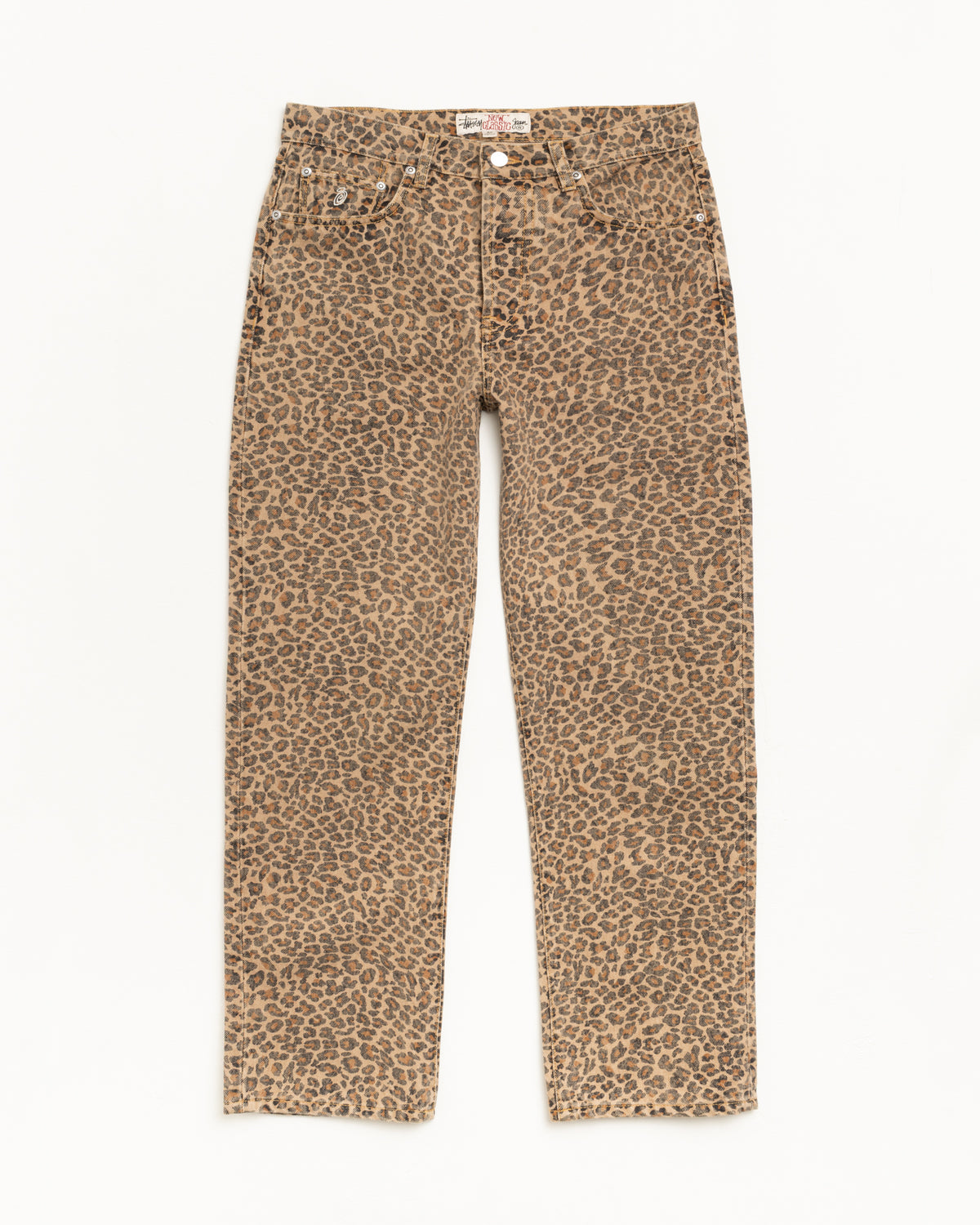 New Classic Jean Denim – Leopard | Pants | Stüssy Japan