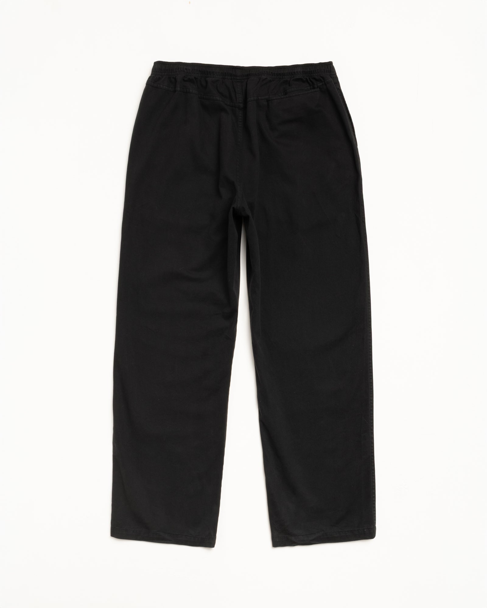 Beach Pant Cotton Twill – Black | Pants | Stüssy Japan