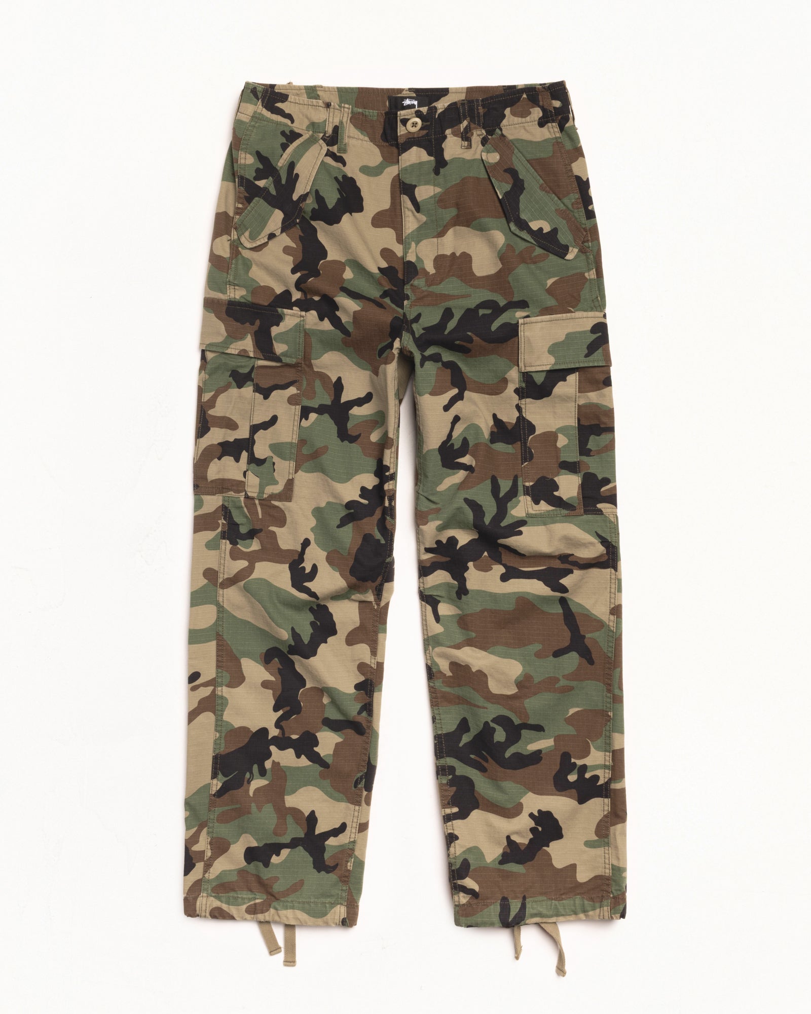 Cargo Pant Mens Regular In Woodland Camo