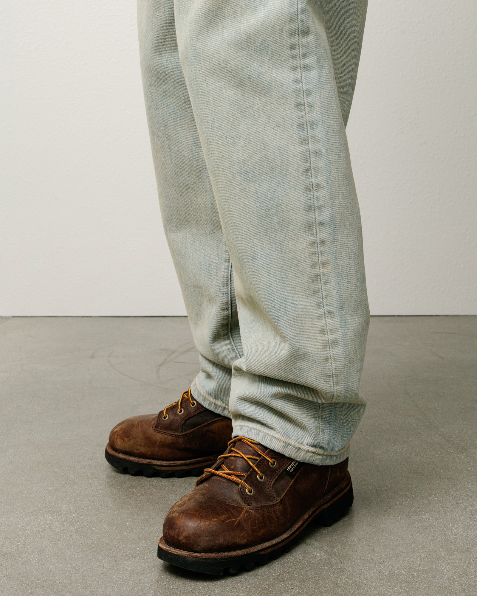 Stussy NEW CLASSIC JEAN LEATHER ダークブラウン Stussy NEW CLASSIC JEAN LEATHER ダークブラウン New Classic