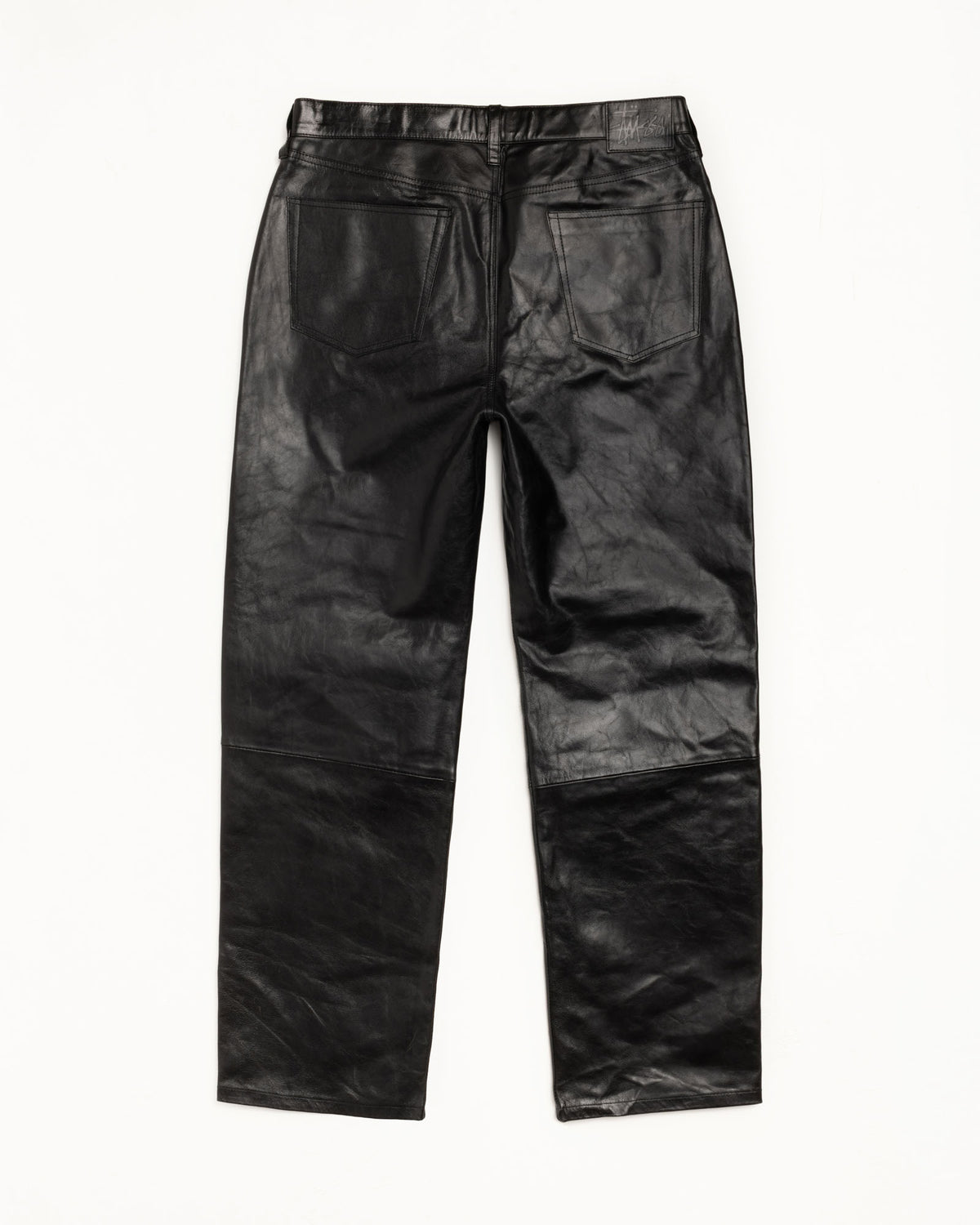 New Classic Pant Leather – Black | Pants | Stüssy Japan