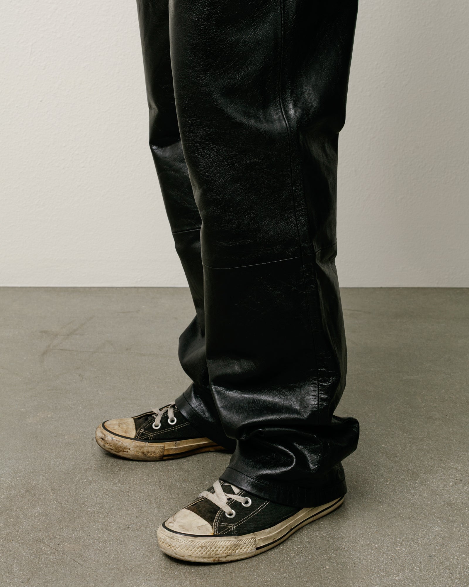 New Classic Pant Leather – Black | Pants | Stüssy Japan