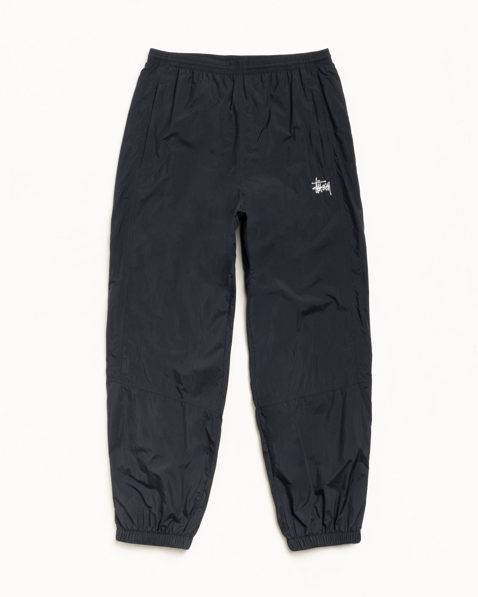 Nylon Track Pant – Black | Pants | Stüssy Japan
