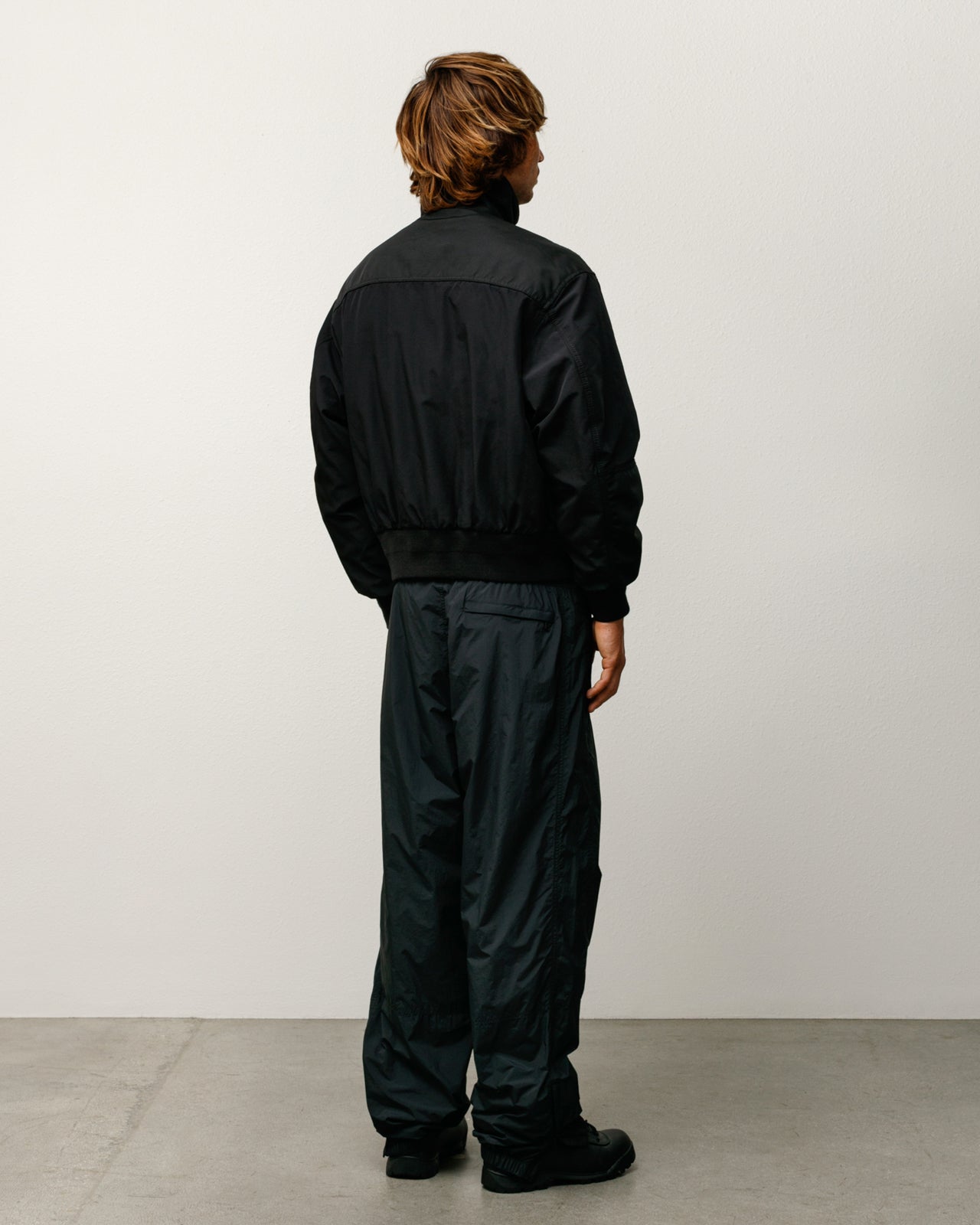 Nylon Track Pant – Black | Pants | Stüssy Japan