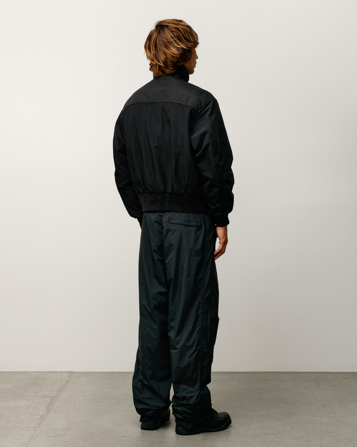Nylon Track Pant – Black | Pants | Stüssy Japan