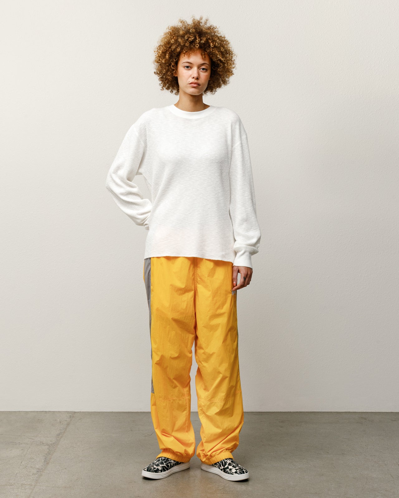 Nylon Track Pant – Yellow | Pants | Stüssy Japan